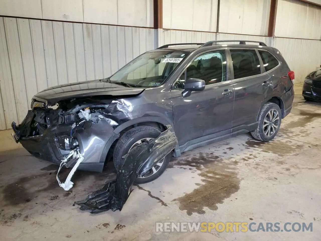 1 Photograph of a damaged car JF2SKAUC5LH597005 SUBARU FORESTER 2020