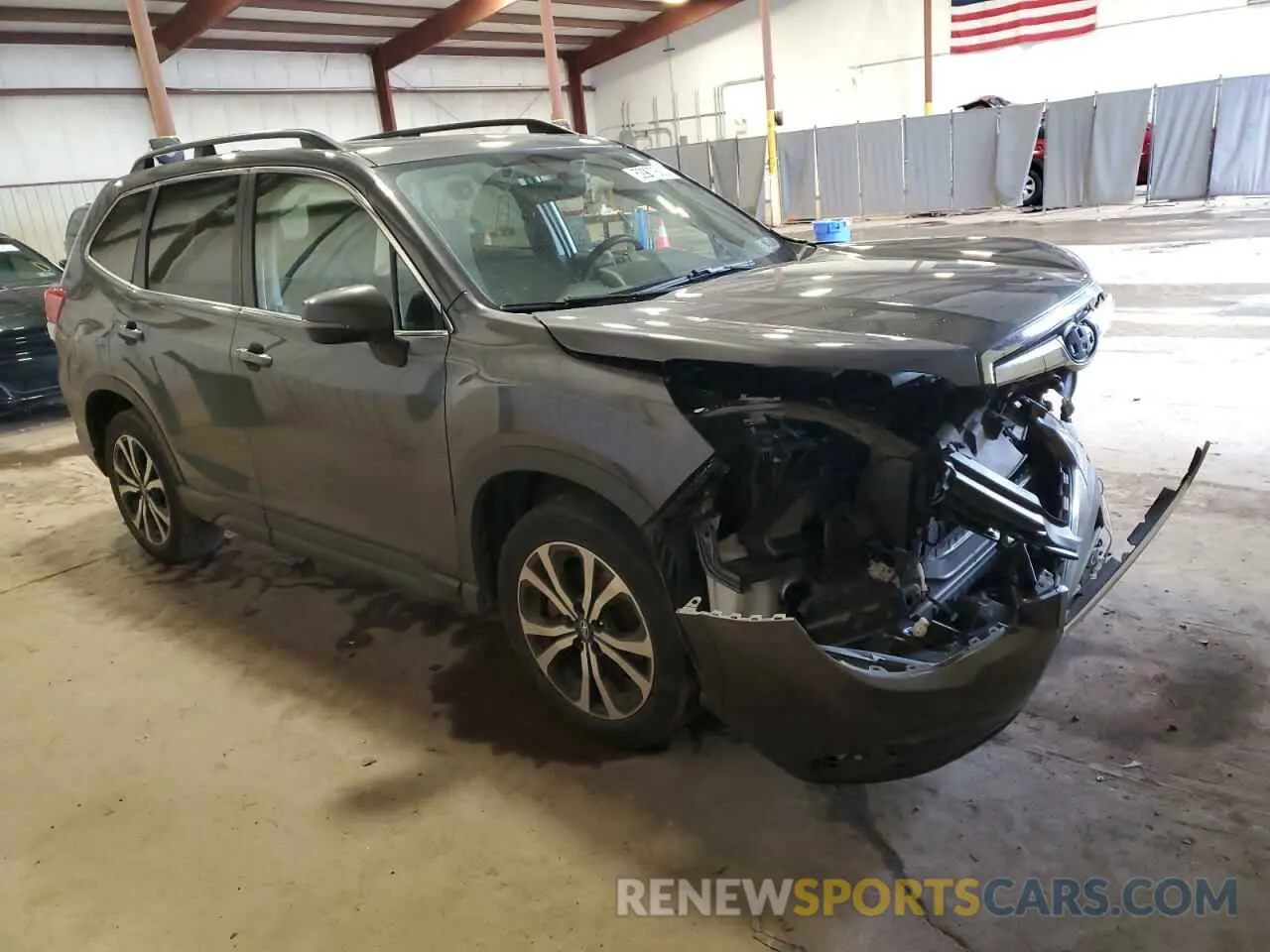 4 Photograph of a damaged car JF2SKAUC5LH597005 SUBARU FORESTER 2020