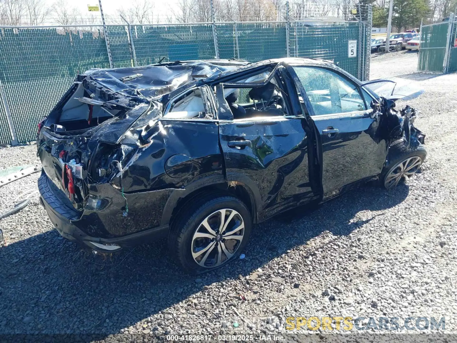 4 Photograph of a damaged car JF2SKAUC6LH414730 SUBARU FORESTER 2020