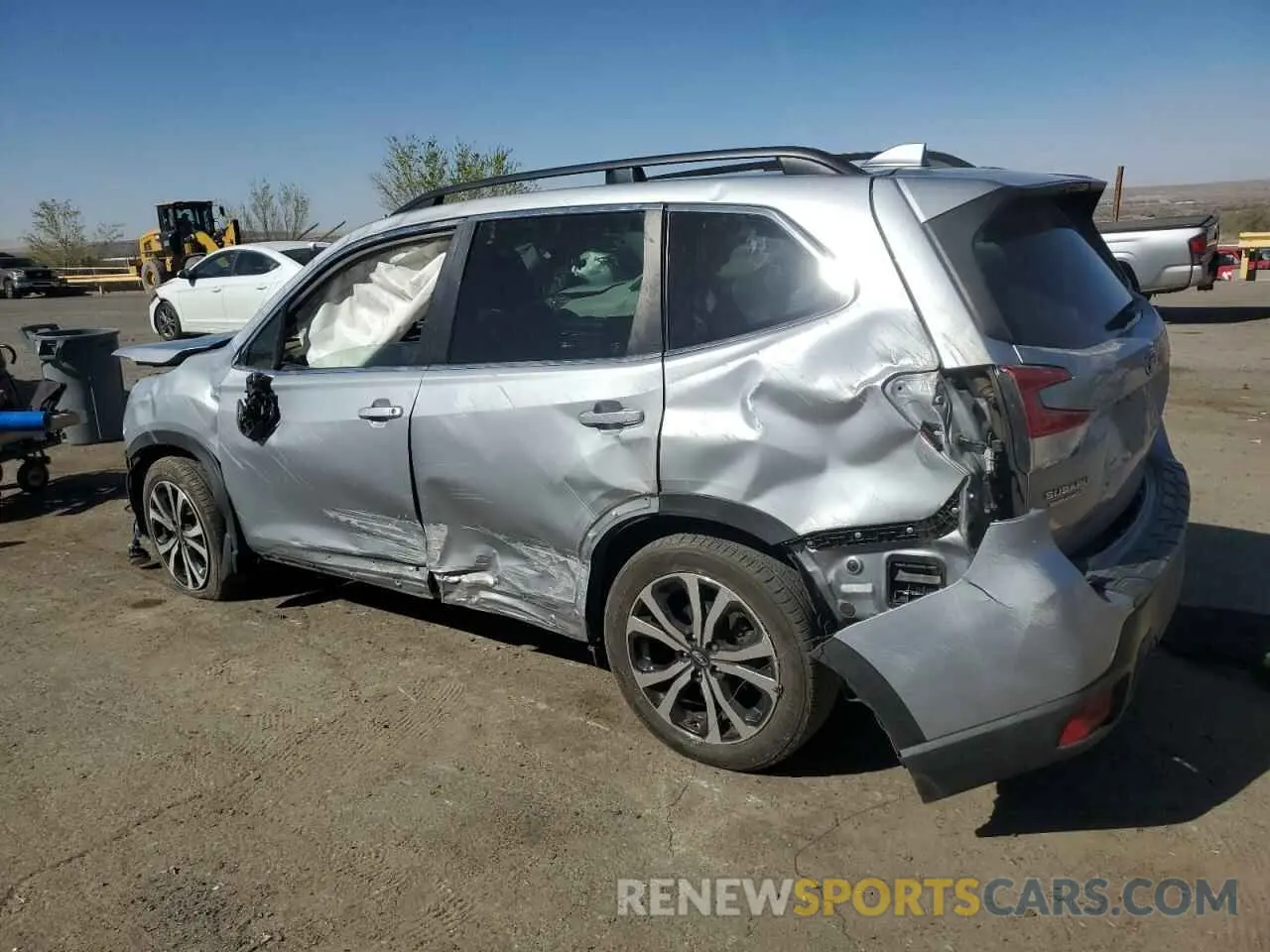 2 Photograph of a damaged car JF2SKAUC6LH460543 SUBARU FORESTER 2020