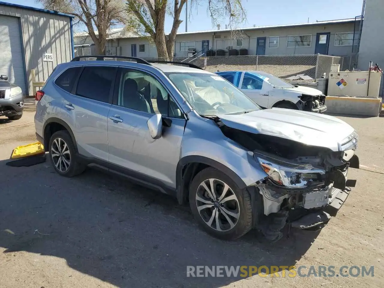4 Photograph of a damaged car JF2SKAUC6LH460543 SUBARU FORESTER 2020