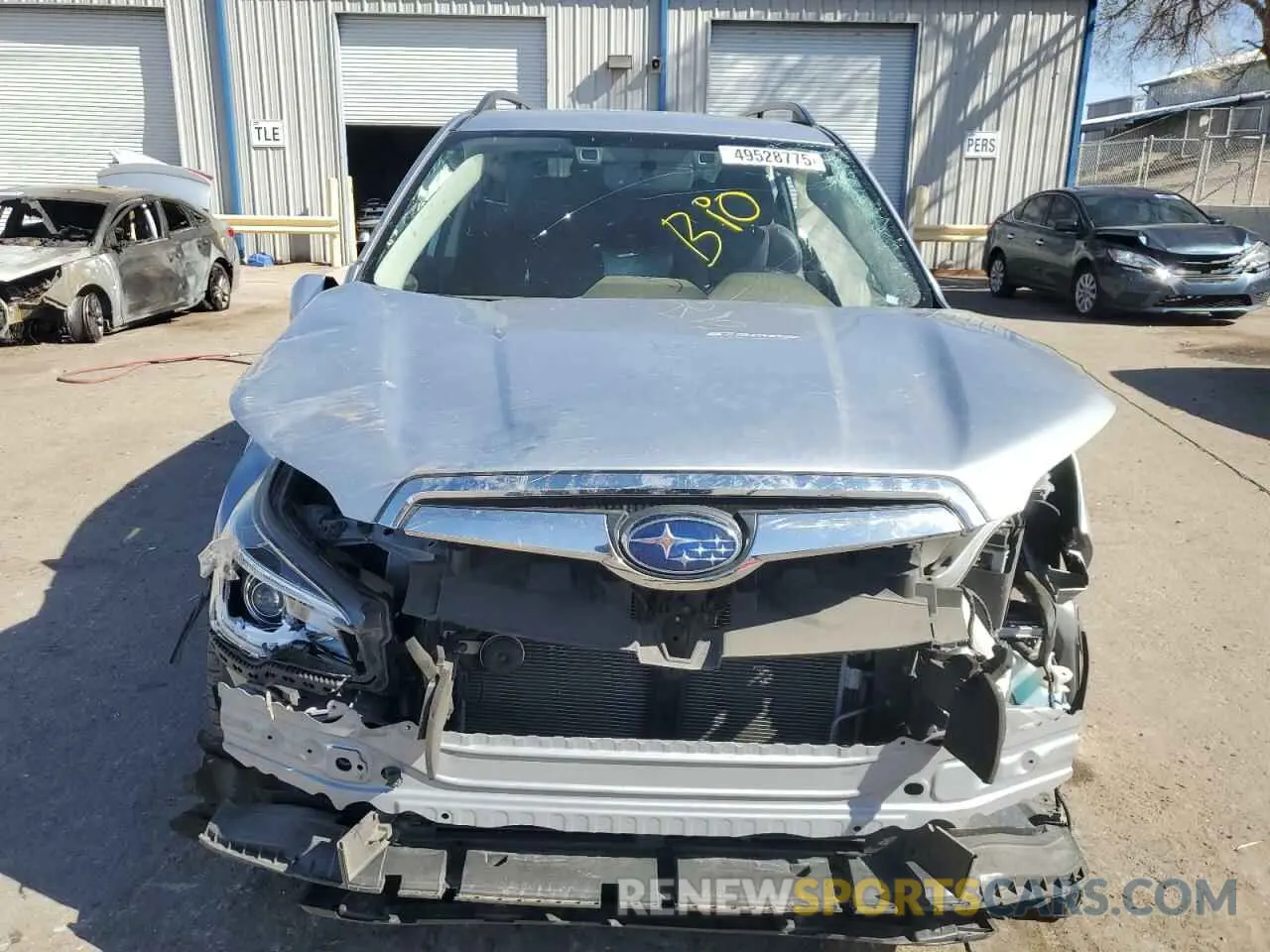 5 Photograph of a damaged car JF2SKAUC6LH460543 SUBARU FORESTER 2020