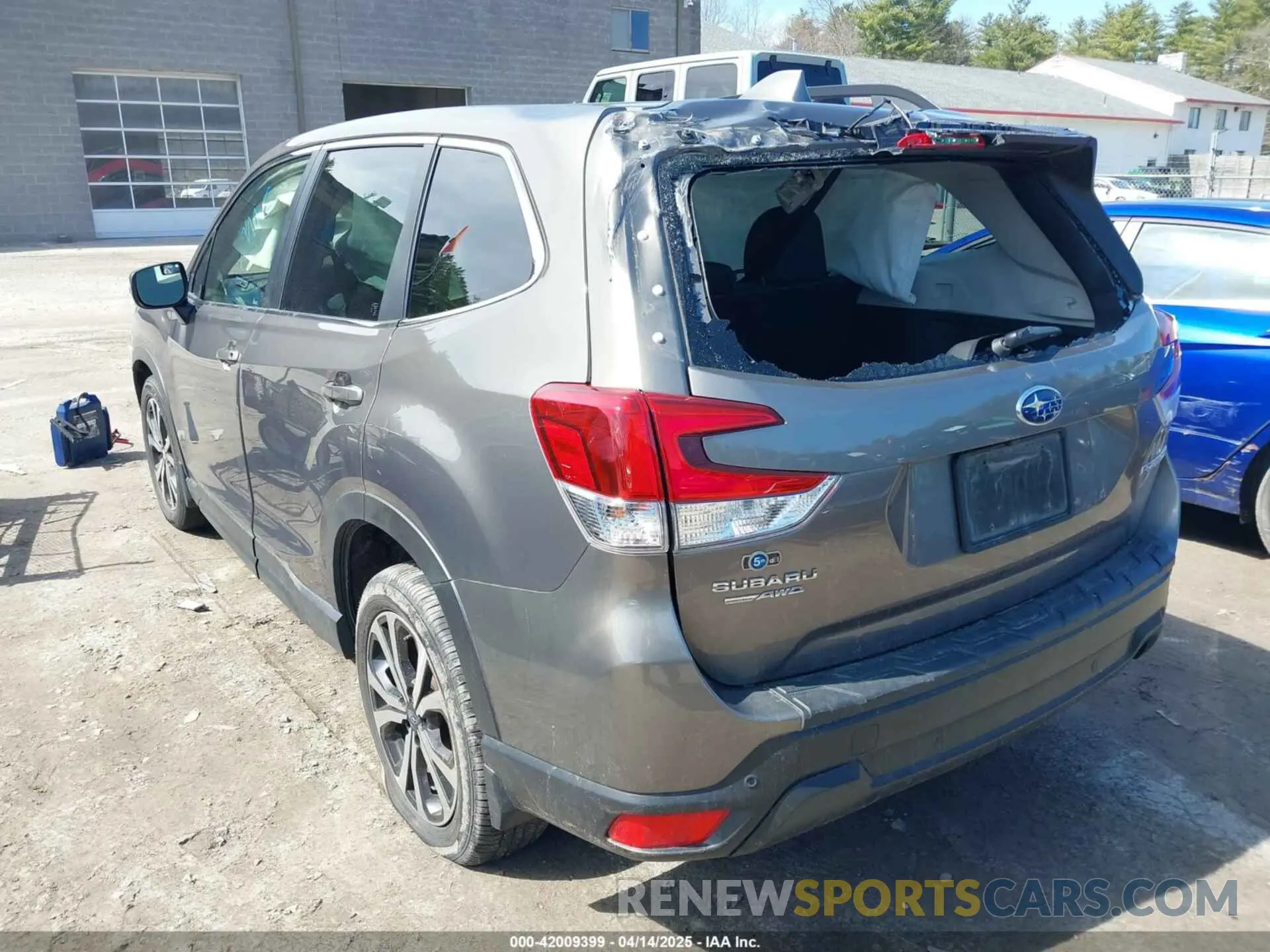 14 Photograph of a damaged car JF2SKAUC6LH480386 SUBARU FORESTER 2020
