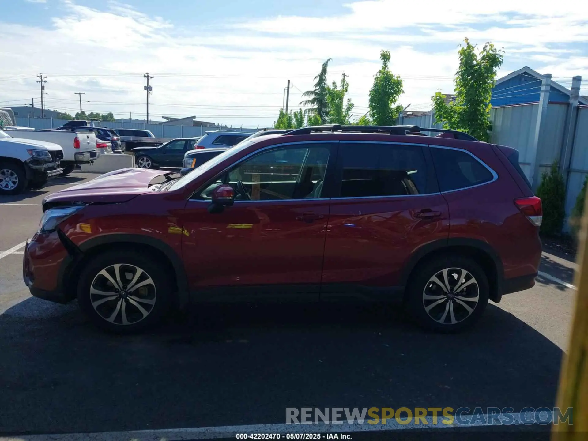 14 Photograph of a damaged car JF2SKAUC6LH556365 SUBARU FORESTER 2020