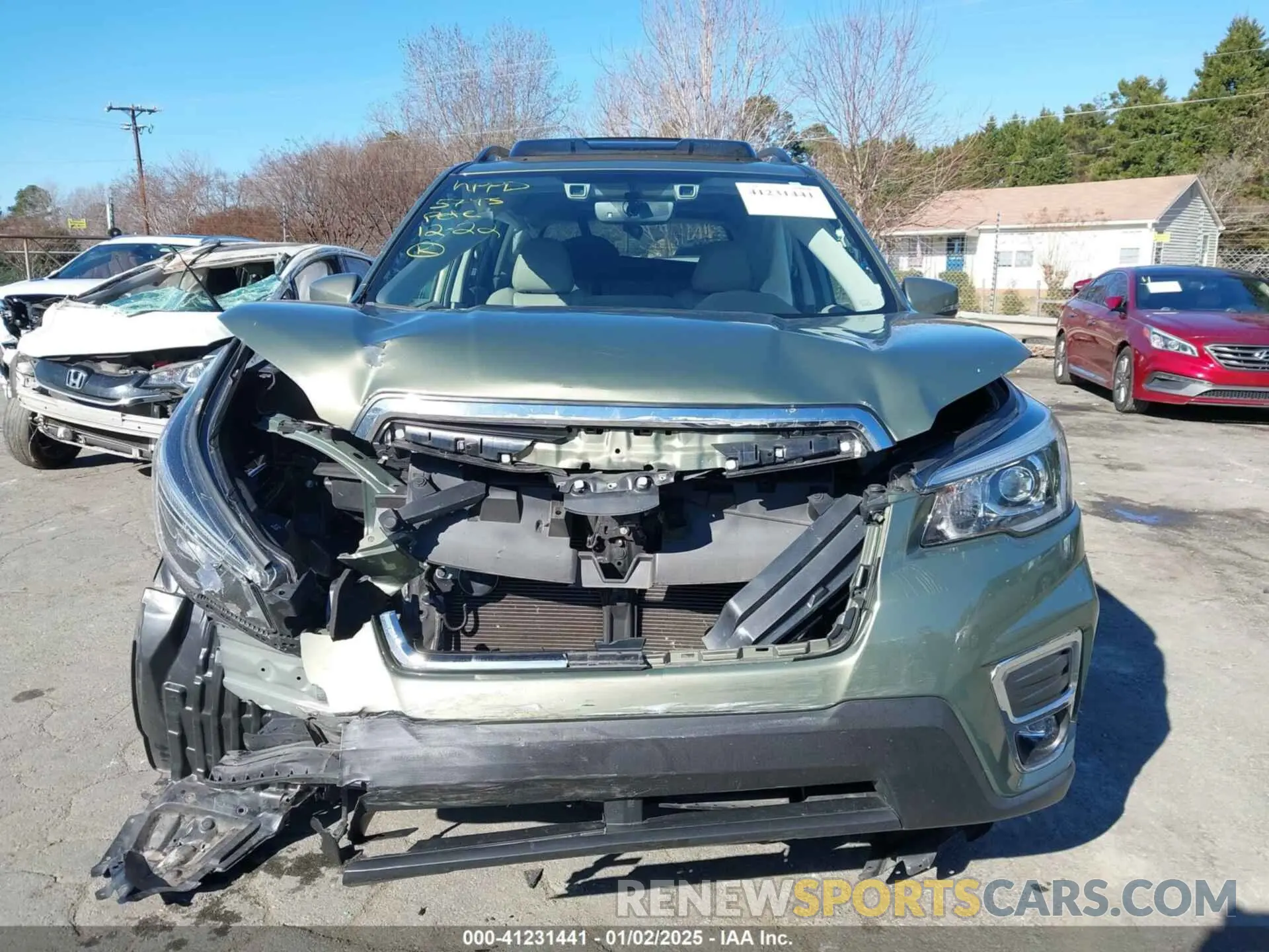 12 Photograph of a damaged car JF2SKAUC6LH565793 SUBARU FORESTER 2020