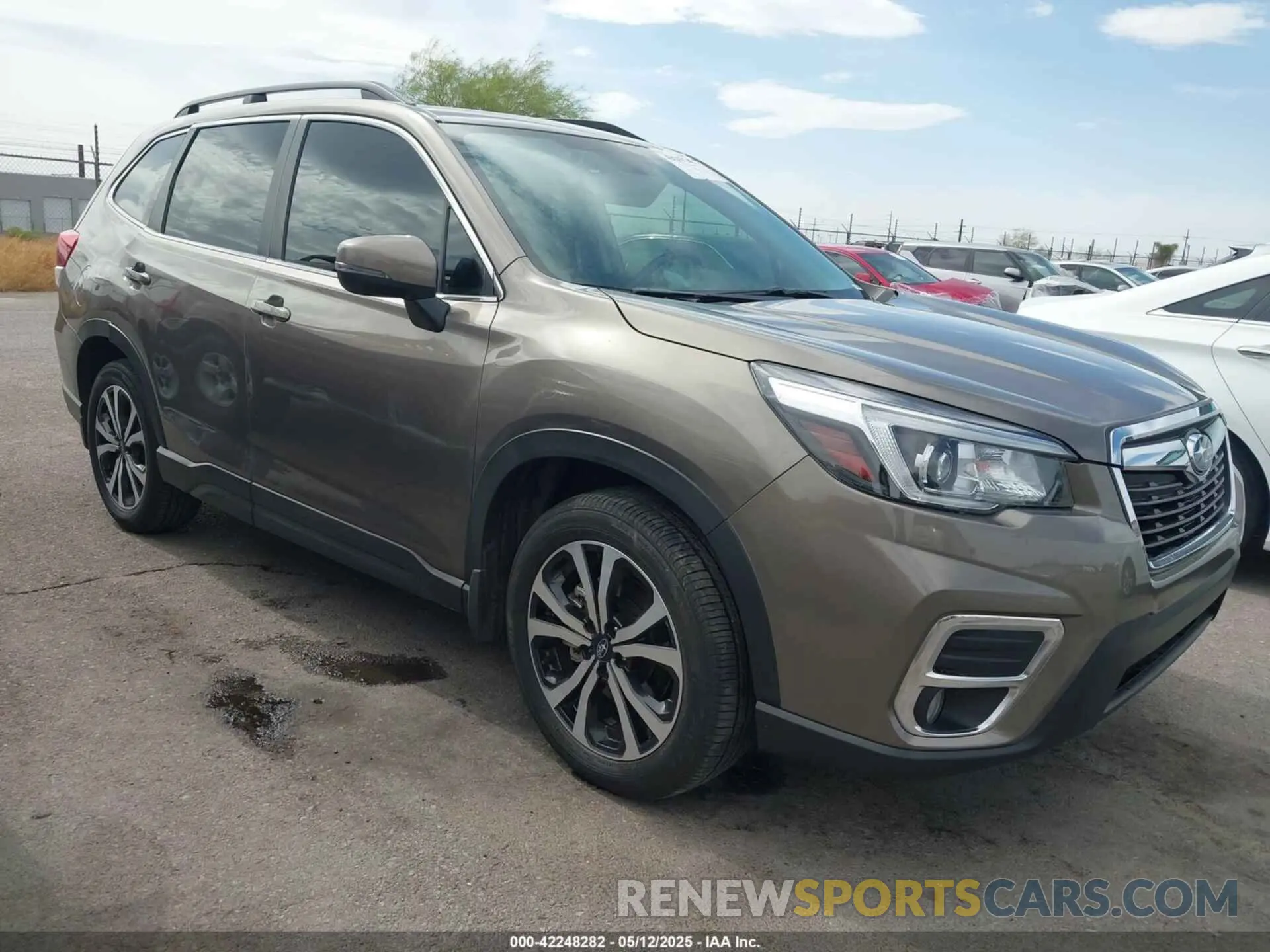 1 Photograph of a damaged car JF2SKAUC7LH562434 SUBARU FORESTER 2020