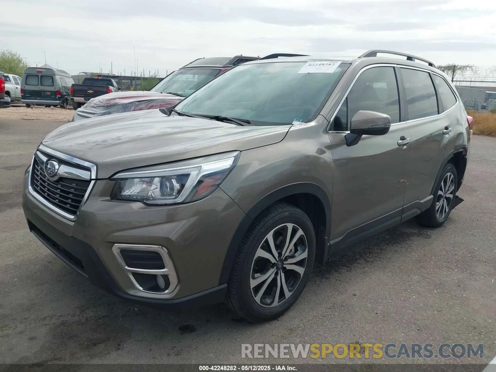 2 Photograph of a damaged car JF2SKAUC7LH562434 SUBARU FORESTER 2020