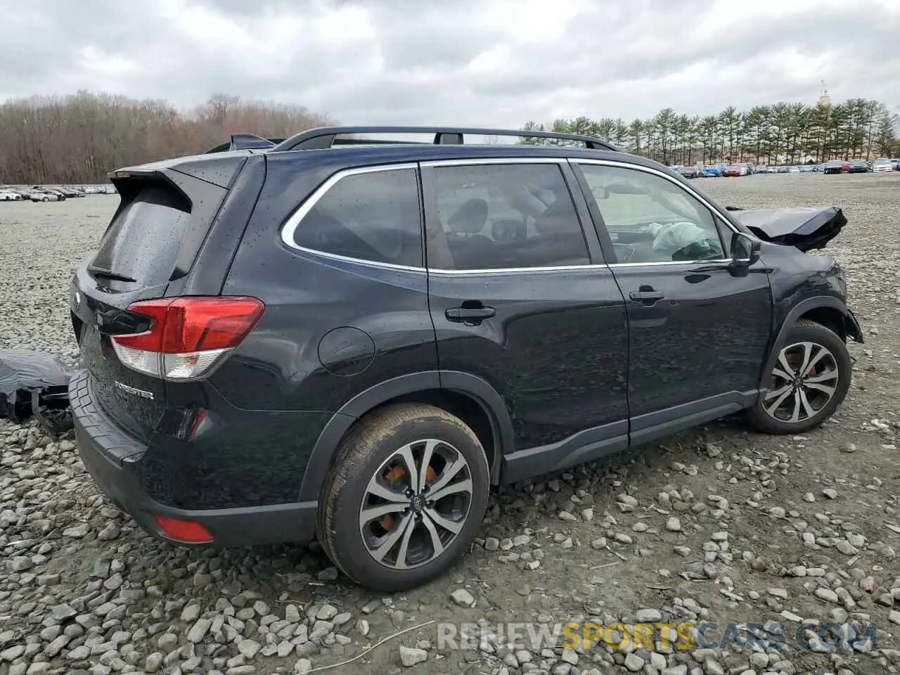 3 Photograph of a damaged car JF2SKAUC7LH606836 SUBARU FORESTER 2020