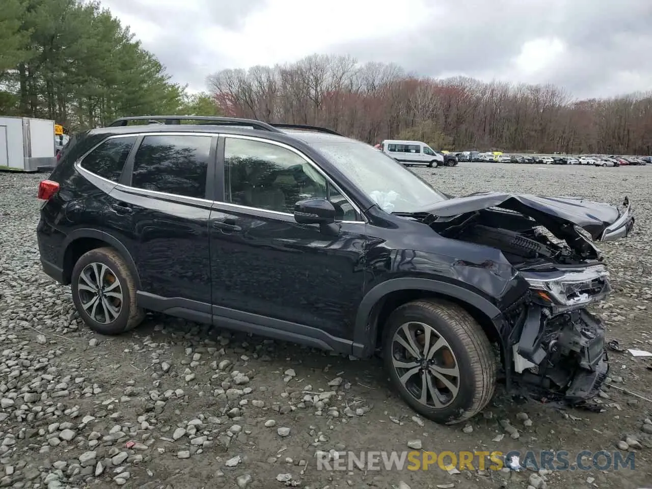4 Photograph of a damaged car JF2SKAUC7LH606836 SUBARU FORESTER 2020