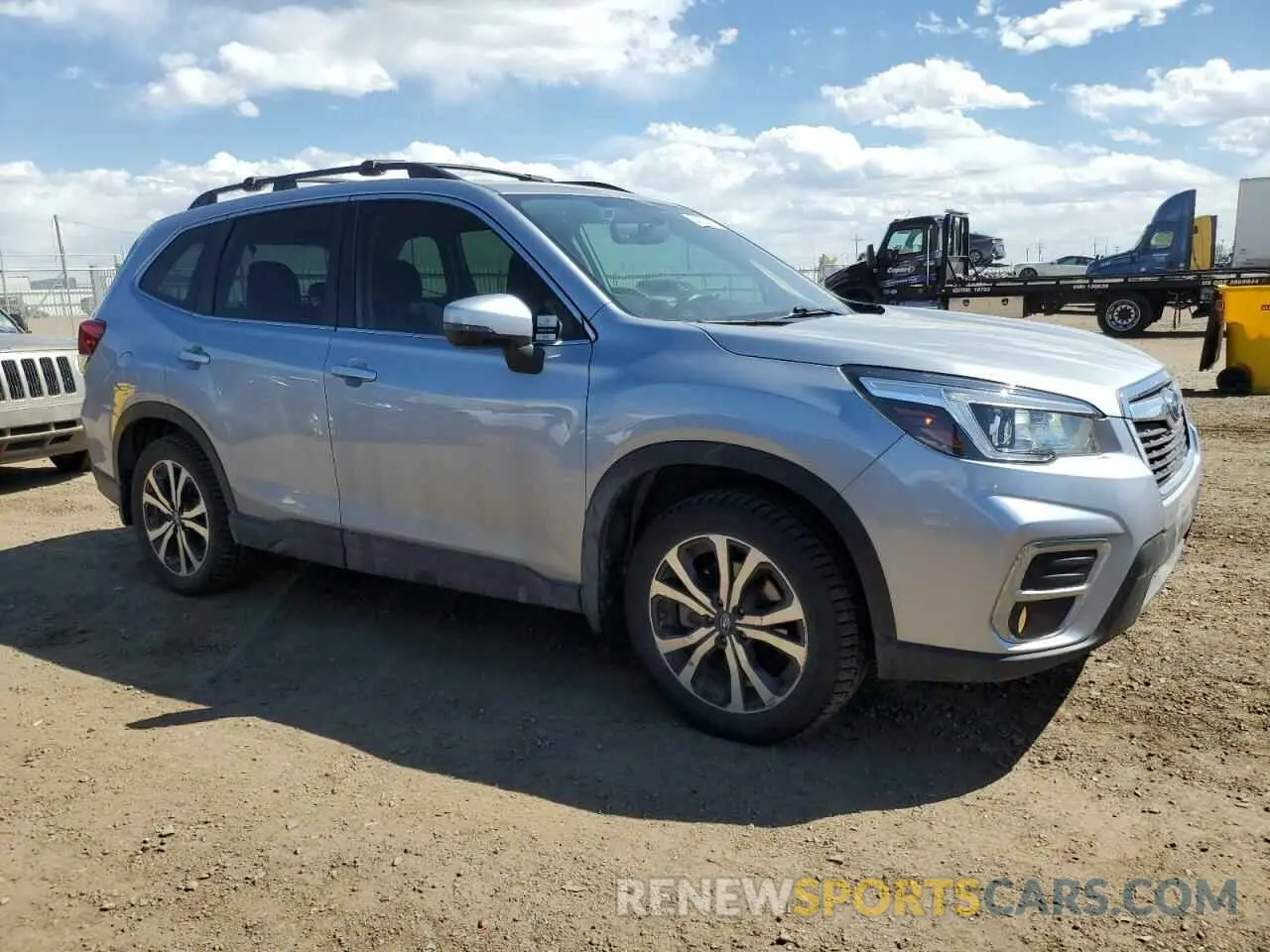 4 Photograph of a damaged car JF2SKAUC8LH458213 SUBARU FORESTER 2020