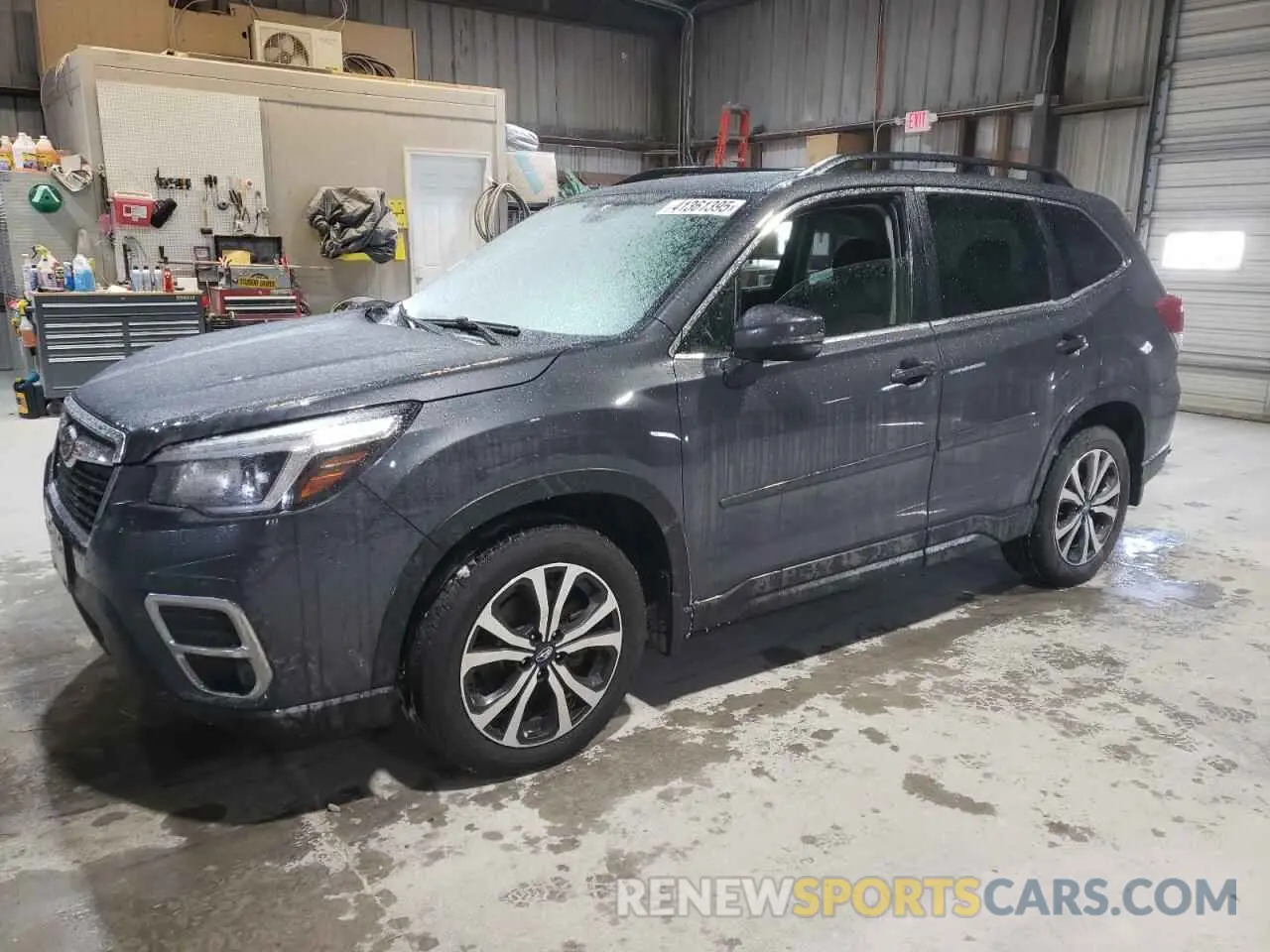 1 Photograph of a damaged car JF2SKAUC8LH515526 SUBARU FORESTER 2020