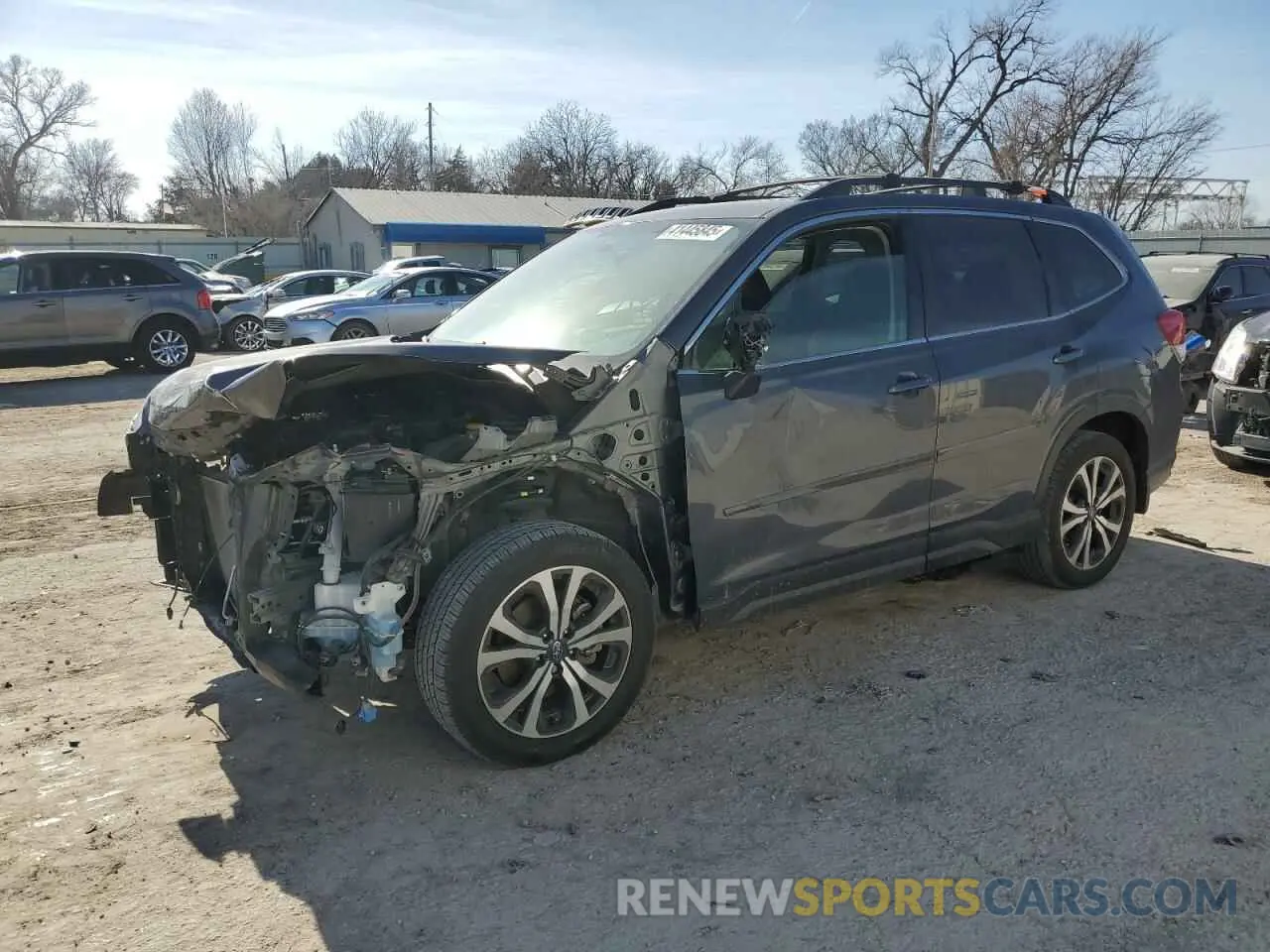 1 Photograph of a damaged car JF2SKAUC8LH546081 SUBARU FORESTER 2020