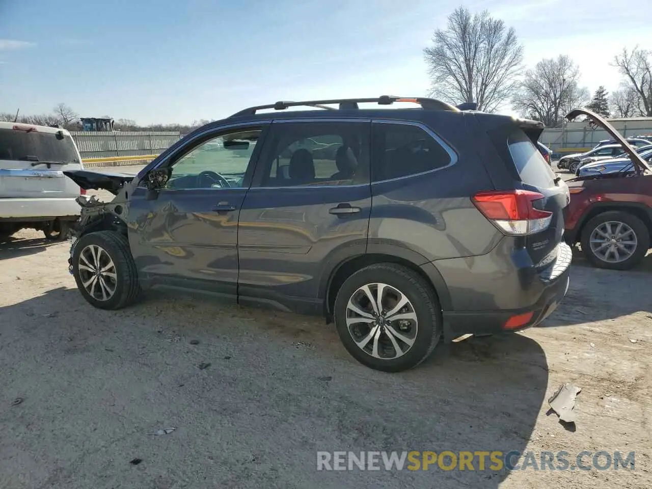 2 Photograph of a damaged car JF2SKAUC8LH546081 SUBARU FORESTER 2020