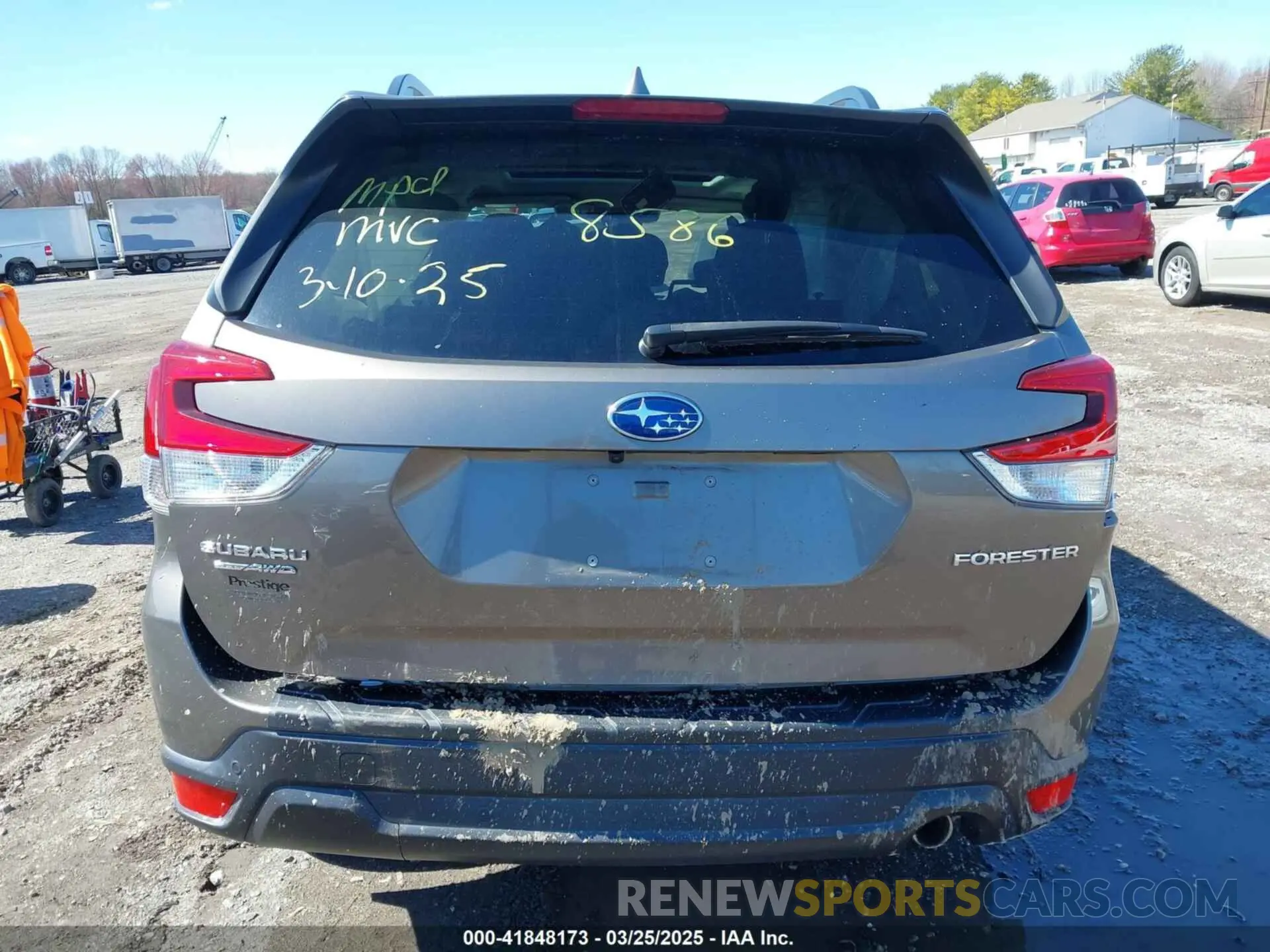 16 Photograph of a damaged car JF2SKAUCXLH528679 SUBARU FORESTER 2020