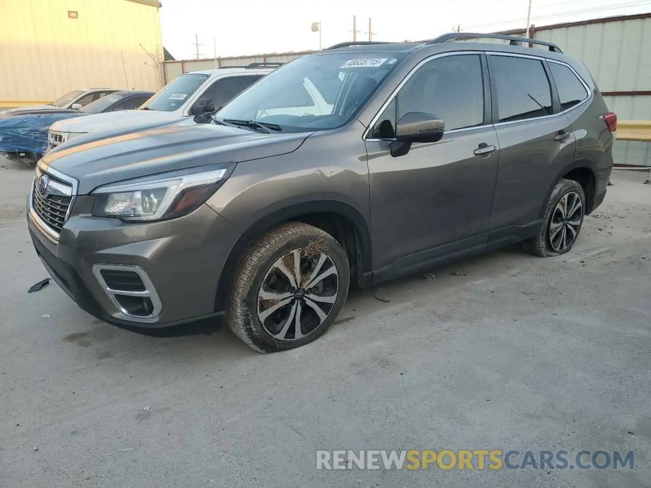 1 Photograph of a damaged car JF2SKAUCXLH581690 SUBARU FORESTER 2020