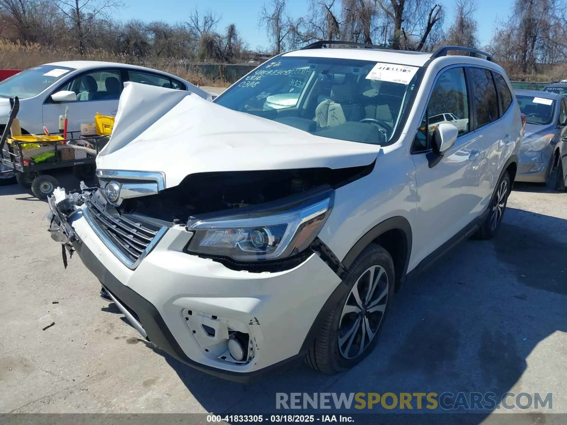18 Photograph of a damaged car JF2SKAUCXLH582354 SUBARU FORESTER 2020