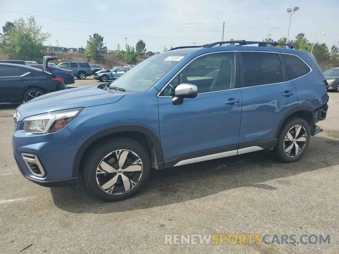 1 Photograph of a damaged car JF2SKAXC0LH551173 SUBARU FORESTER 2020