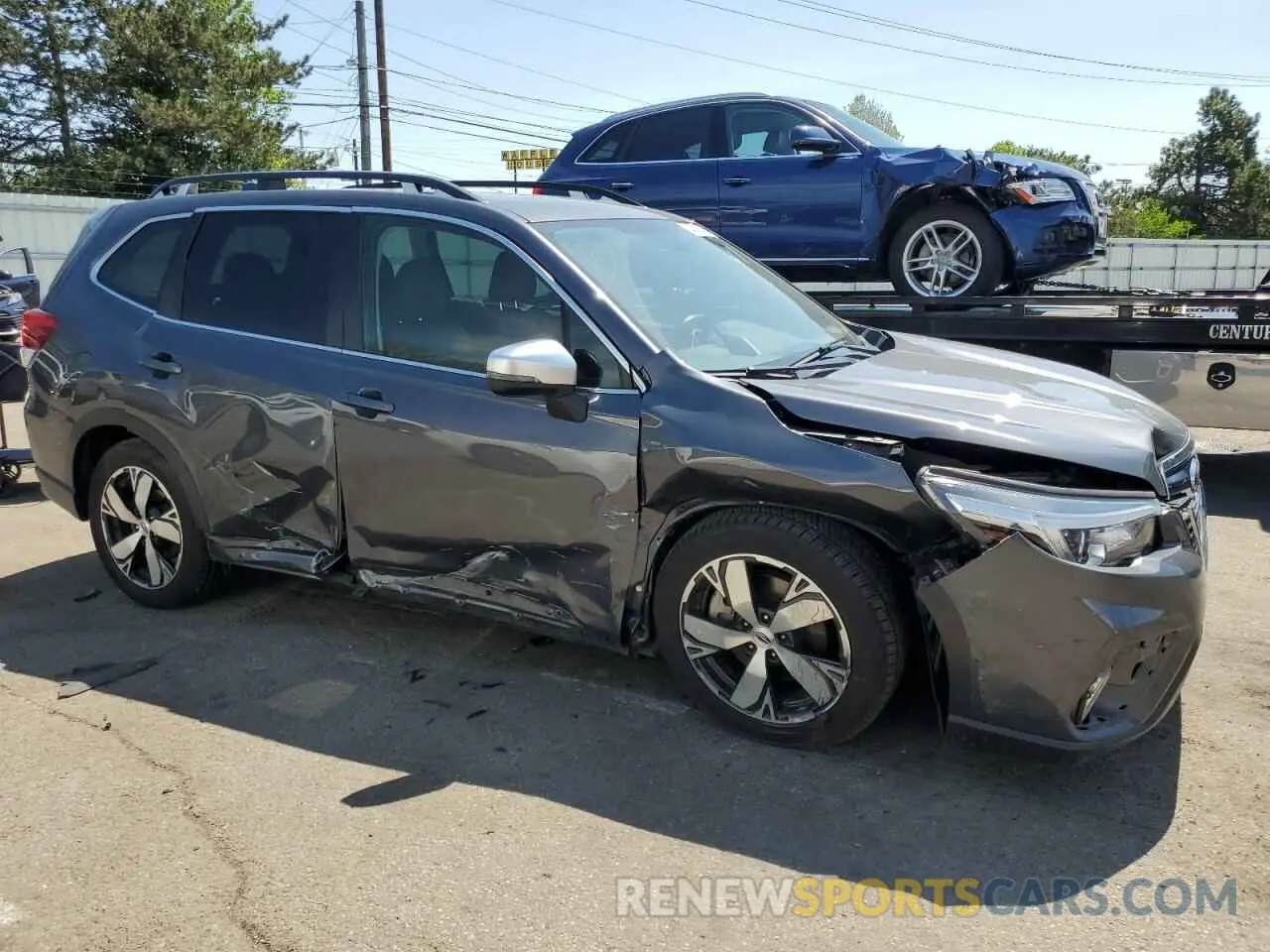 4 Photograph of a damaged car JF2SKAXC1LH442382 SUBARU FORESTER 2020