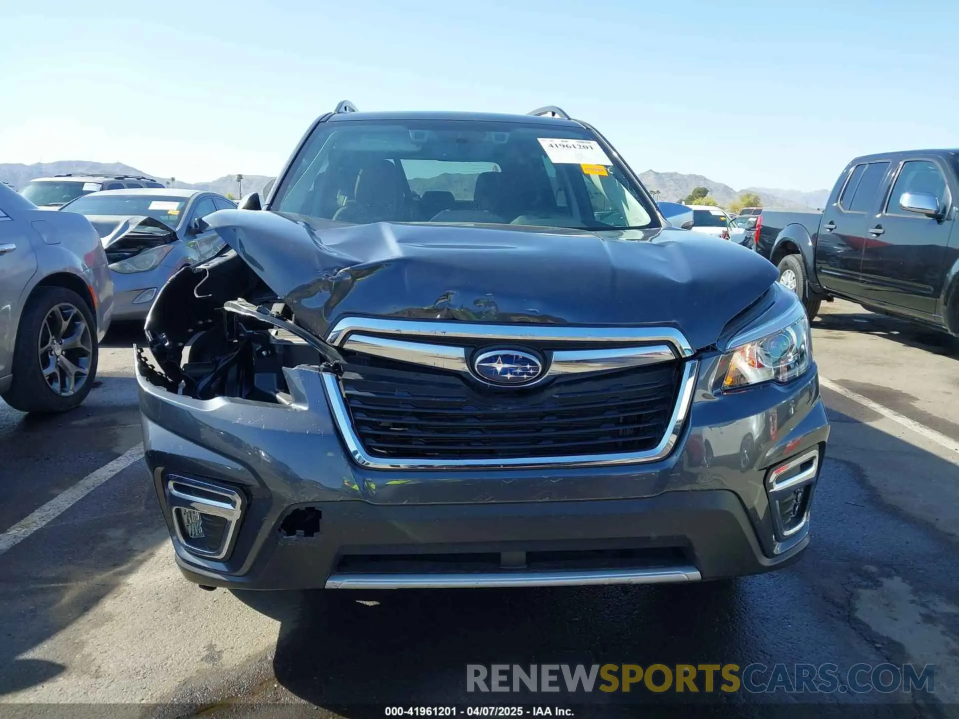 6 Photograph of a damaged car JF2SKAXC1LH590256 SUBARU FORESTER 2020