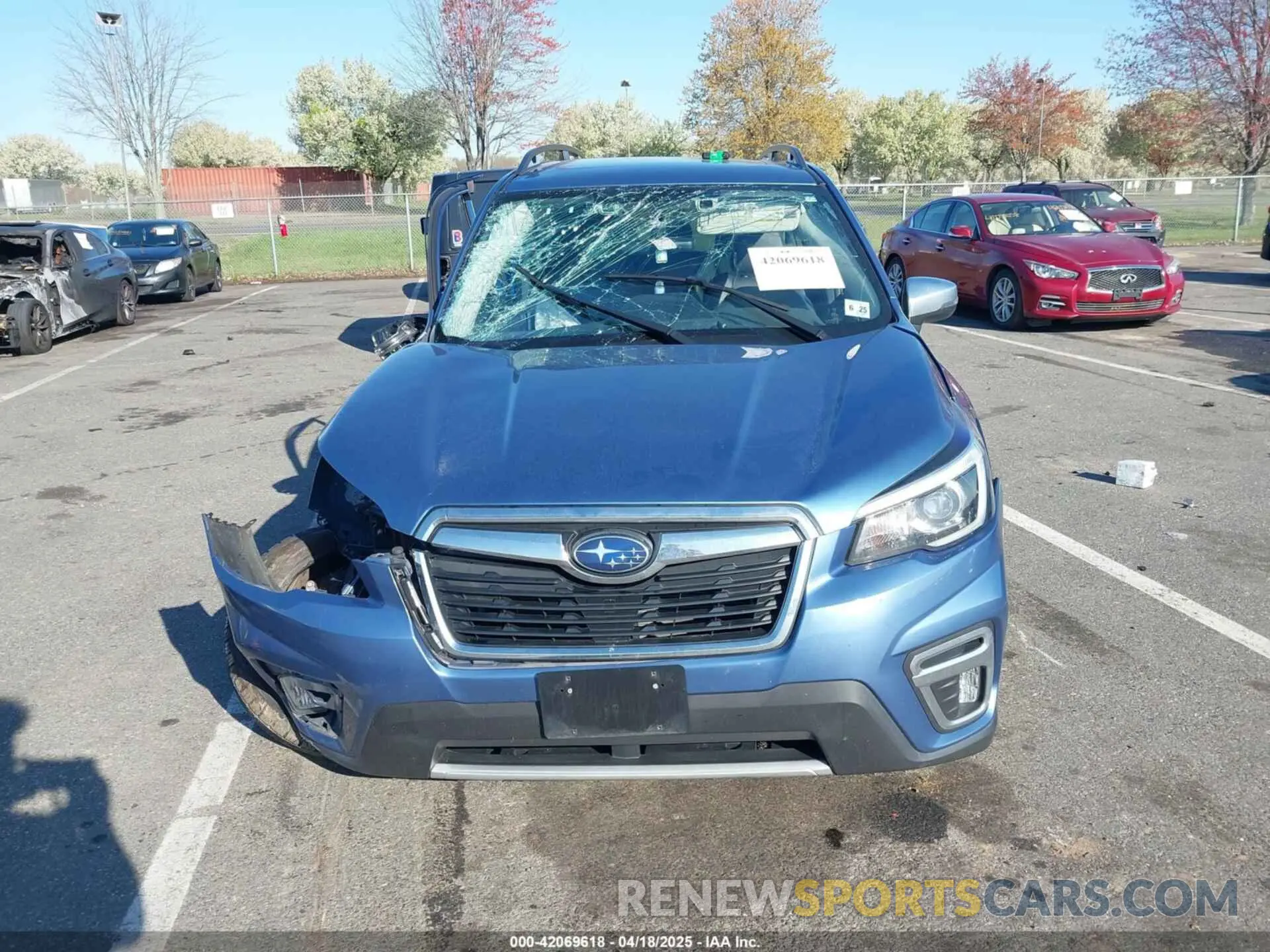 12 Photograph of a damaged car JF2SKAXC2LH495401 SUBARU FORESTER 2020