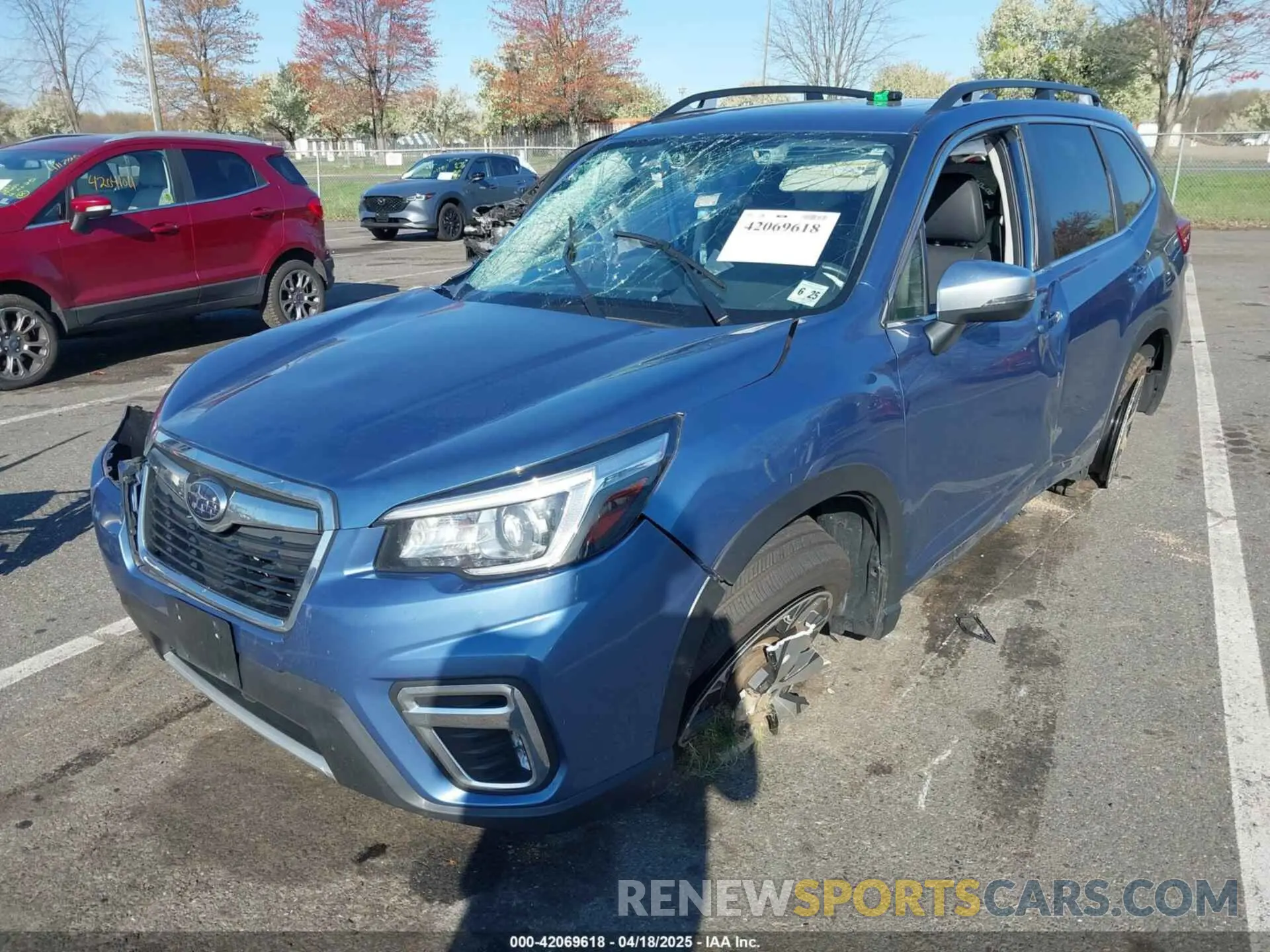 2 Photograph of a damaged car JF2SKAXC2LH495401 SUBARU FORESTER 2020