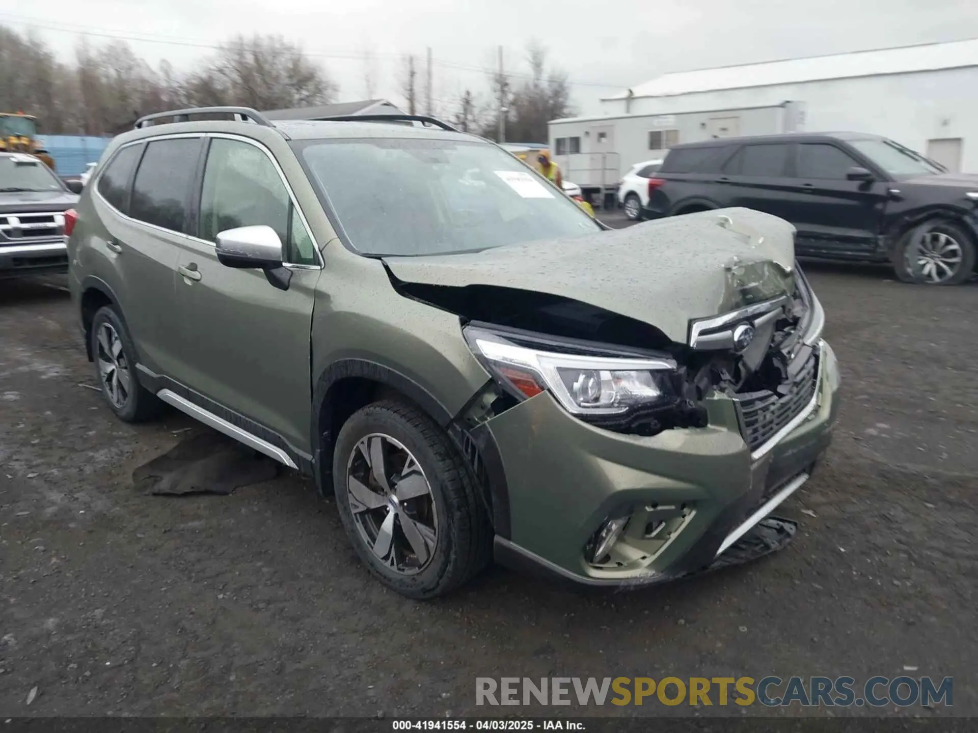 1 Photograph of a damaged car JF2SKAXC2LH503528 SUBARU FORESTER 2020