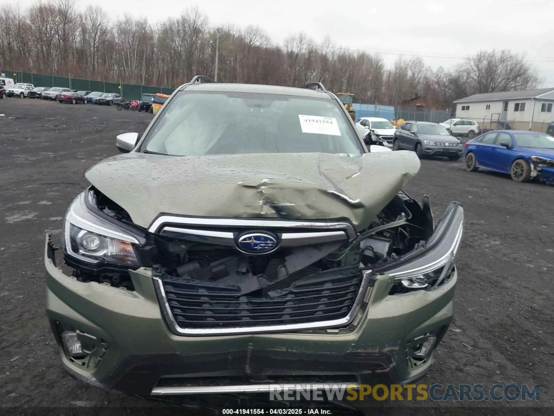 12 Photograph of a damaged car JF2SKAXC2LH503528 SUBARU FORESTER 2020