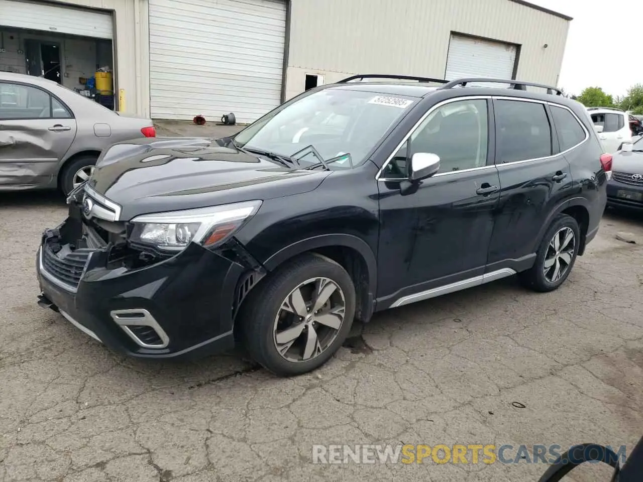 1 Photograph of a damaged car JF2SKAXC2LH589567 SUBARU FORESTER 2020