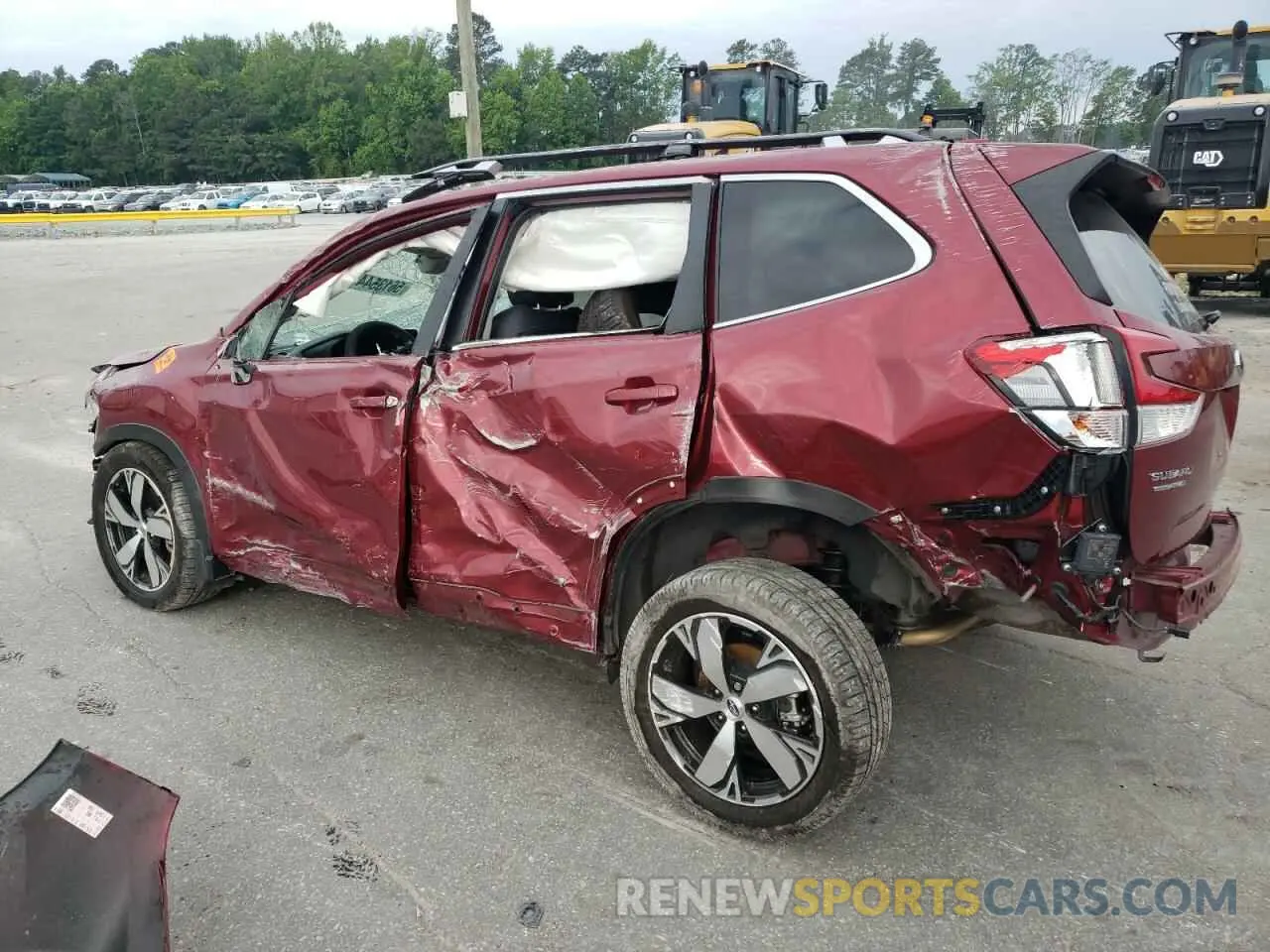 2 Photograph of a damaged car JF2SKAXC3LH601113 SUBARU FORESTER 2020