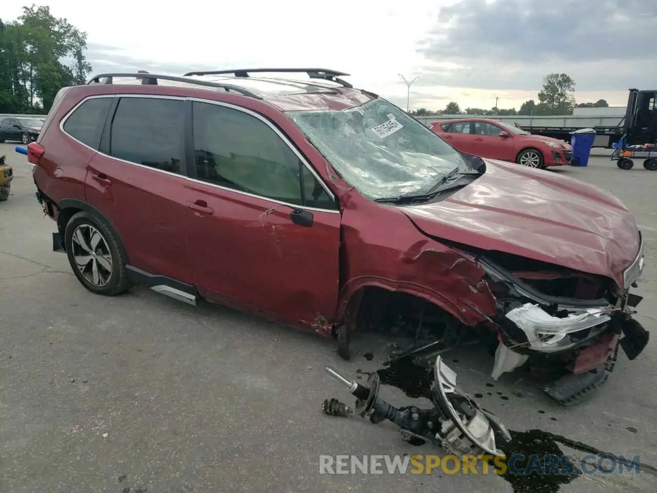4 Photograph of a damaged car JF2SKAXC3LH601113 SUBARU FORESTER 2020