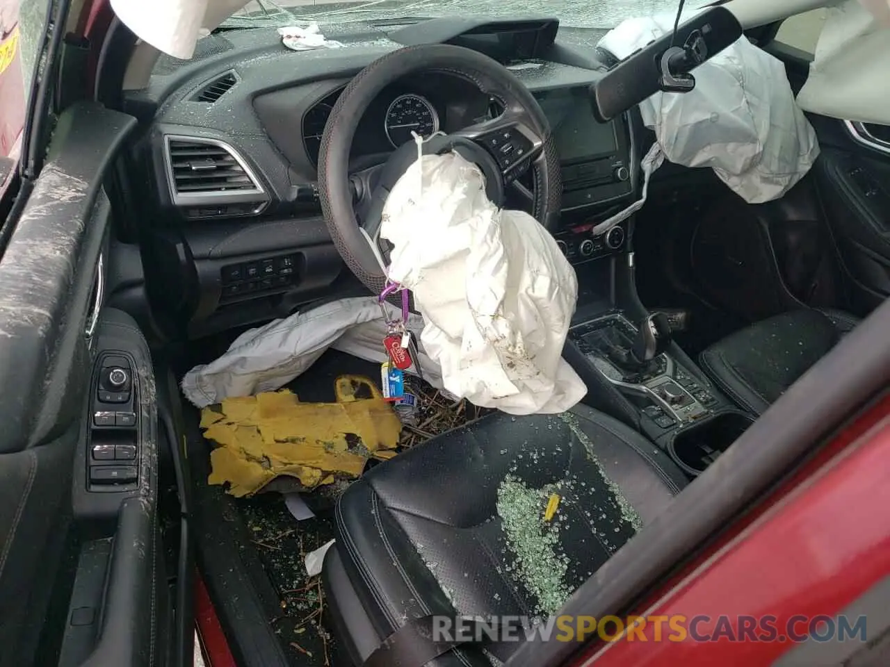 8 Photograph of a damaged car JF2SKAXC3LH601113 SUBARU FORESTER 2020