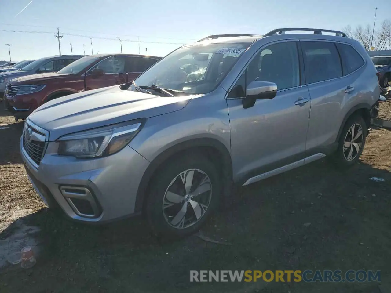 1 Photograph of a damaged car JF2SKAXC5LH422278 SUBARU FORESTER 2020
