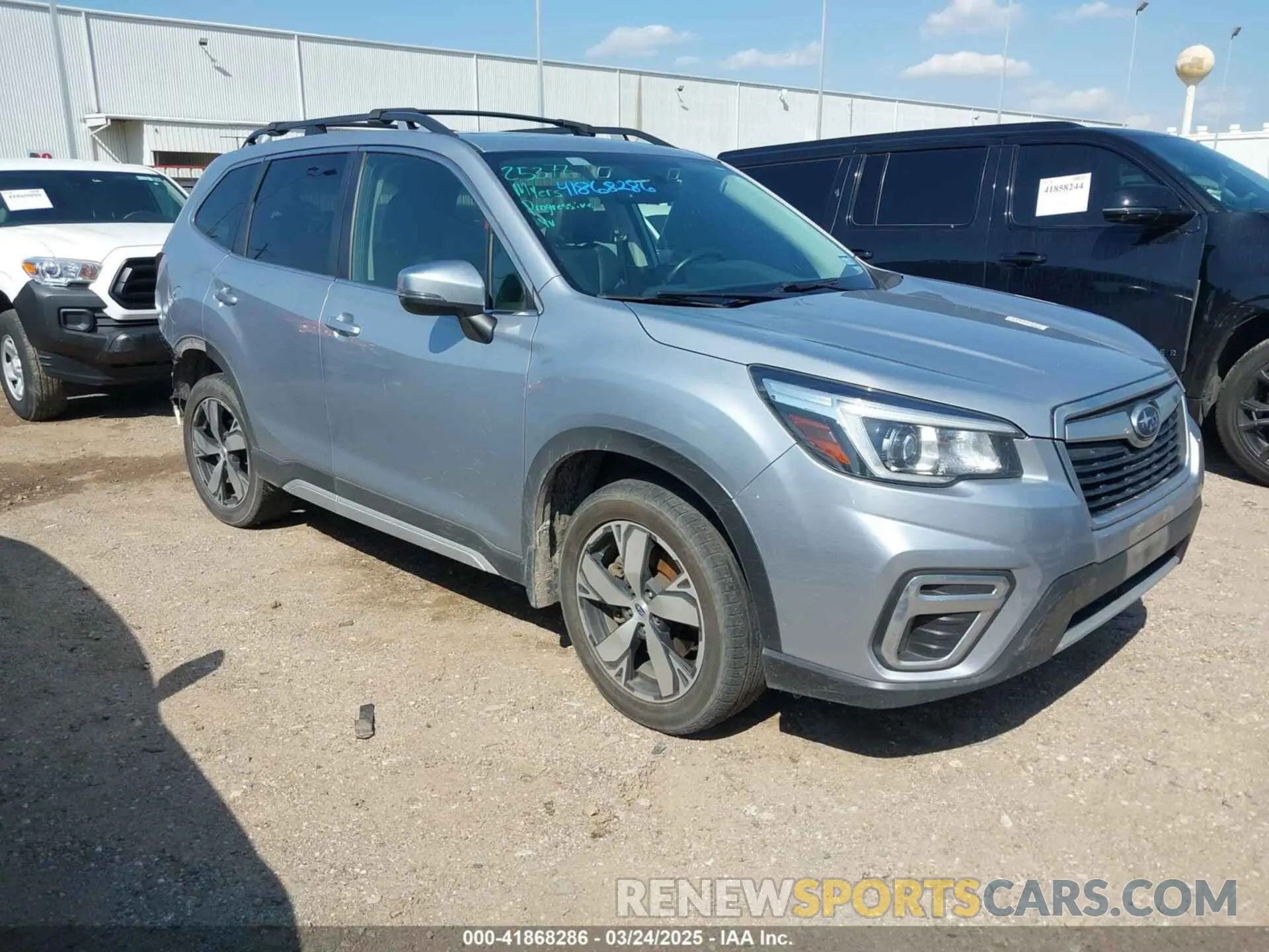 1 Photograph of a damaged car JF2SKAXC5LH443602 SUBARU FORESTER 2020