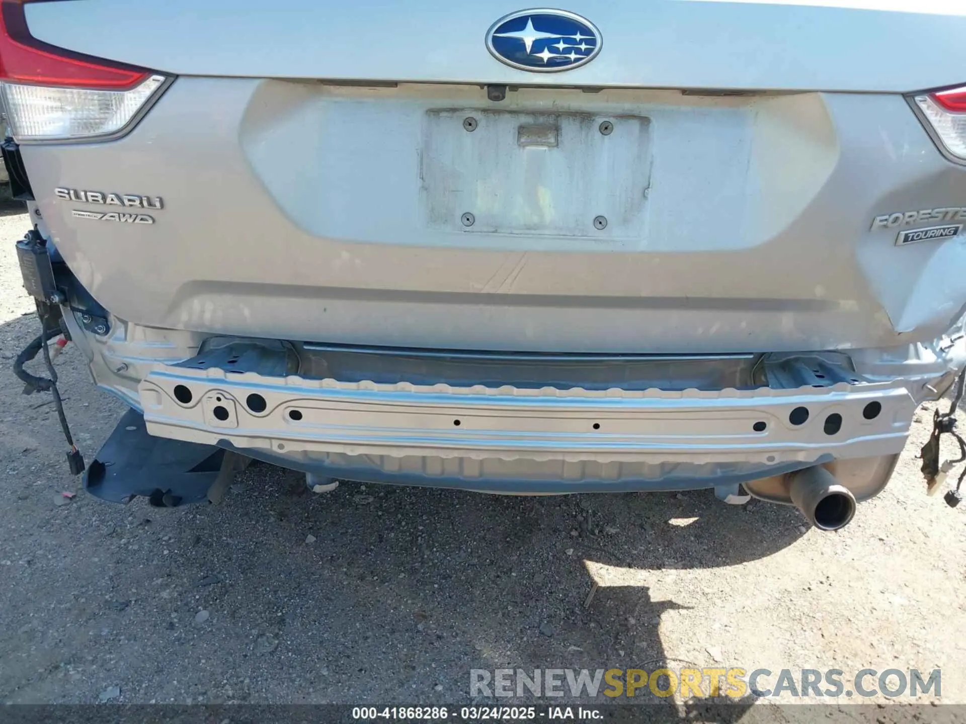 6 Photograph of a damaged car JF2SKAXC5LH443602 SUBARU FORESTER 2020