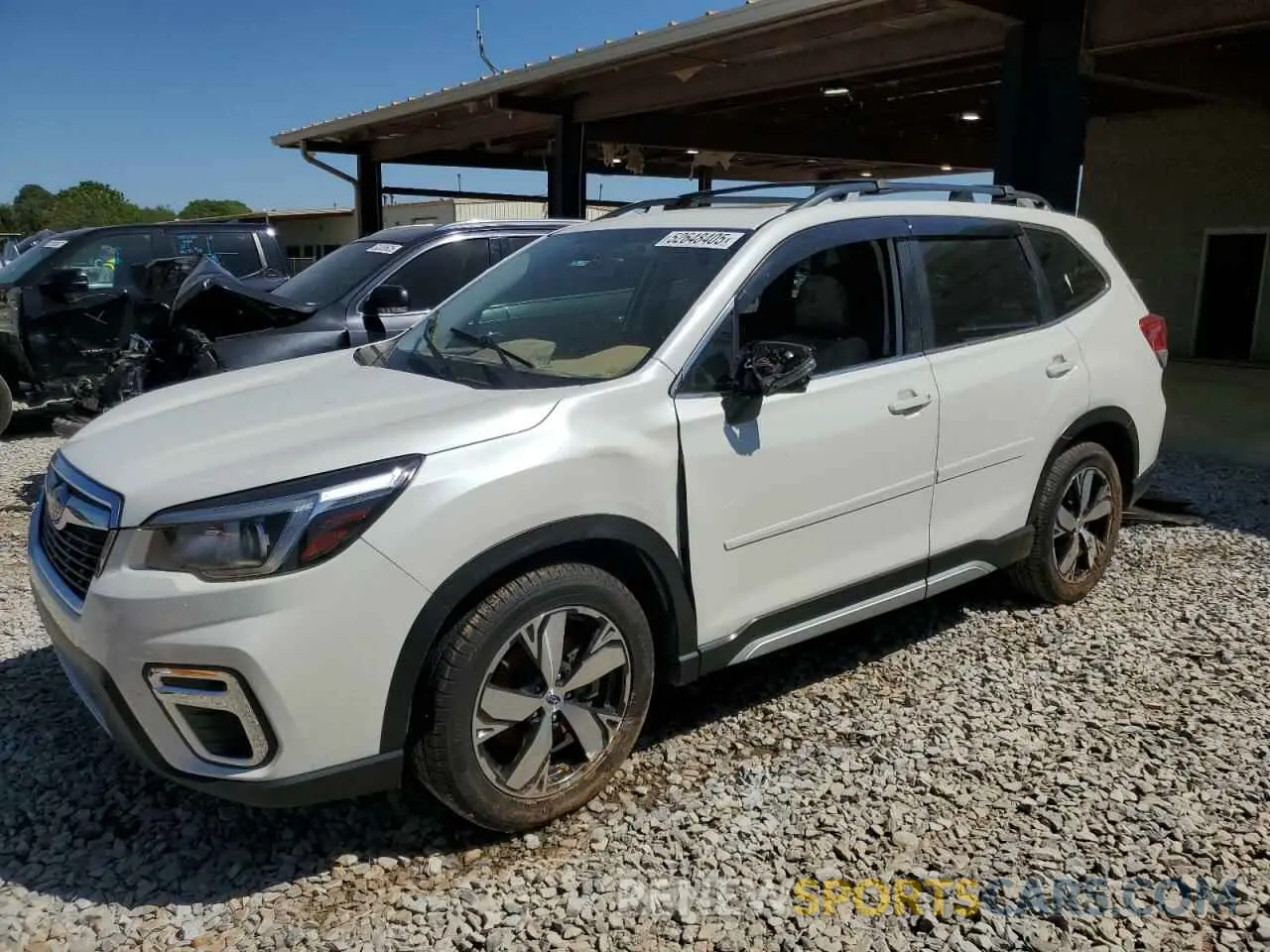 1 Photograph of a damaged car JF2SKAXC5LH550925 SUBARU FORESTER 2020