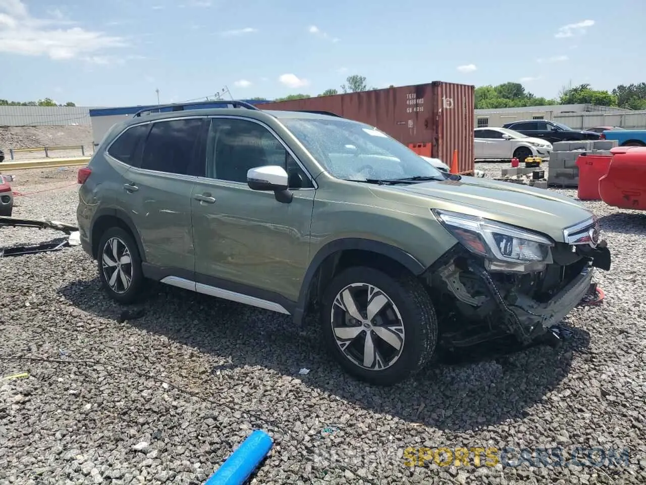 4 Photograph of a damaged car JF2SKAXC6LH484336 SUBARU FORESTER 2020