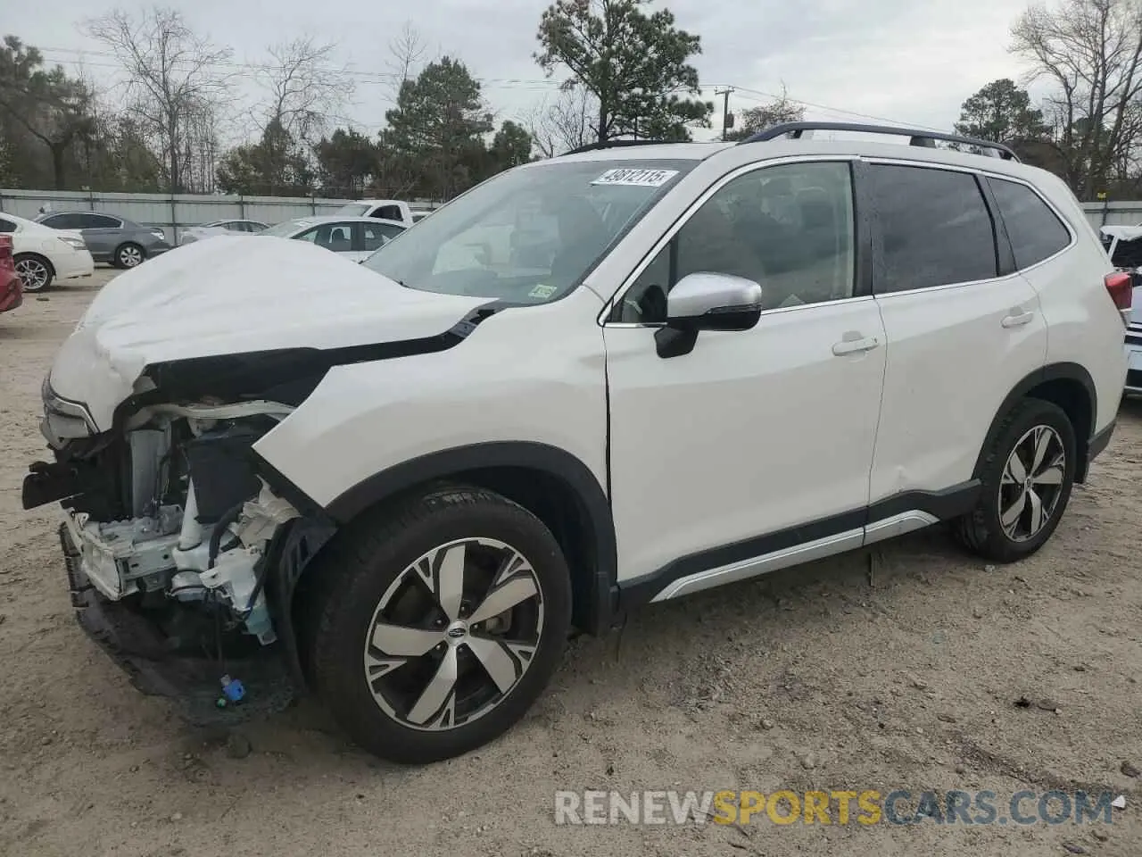 1 Photograph of a damaged car JF2SKAXC6LH525287 SUBARU FORESTER 2020