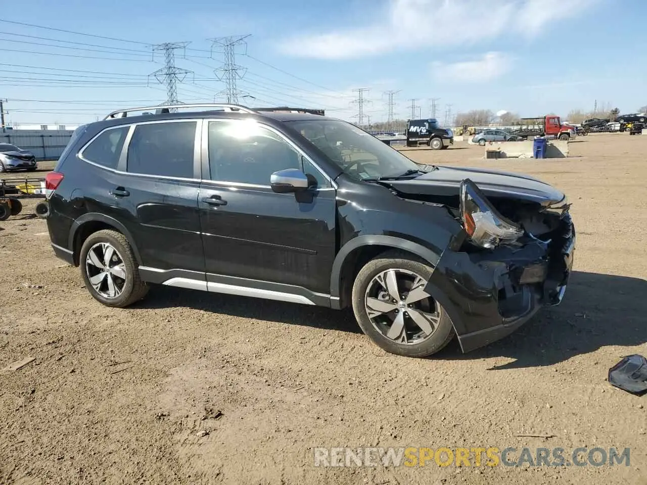 4 Photograph of a damaged car JF2SKAXC6LH578765 SUBARU FORESTER 2020