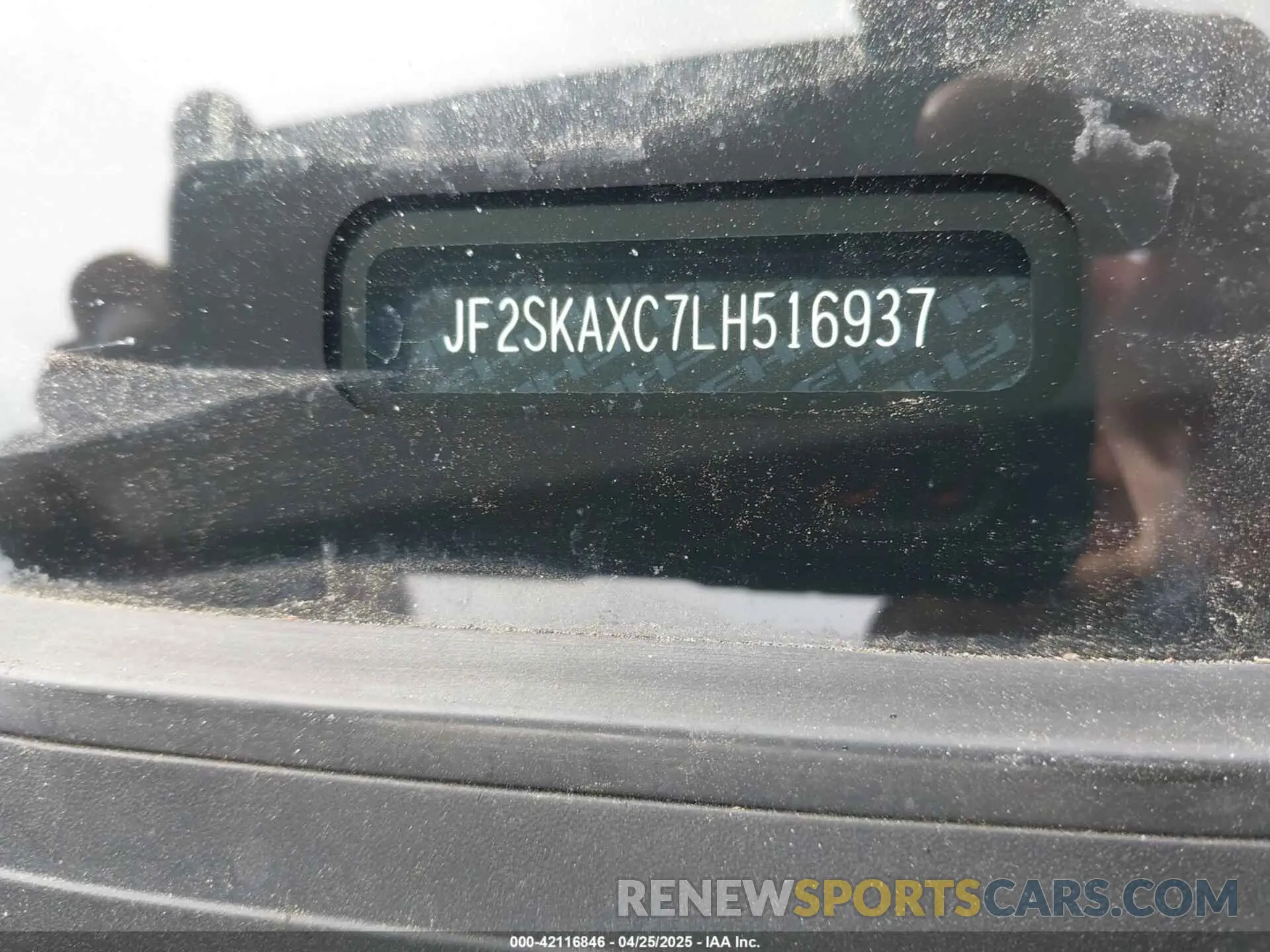 19 Photograph of a damaged car JF2SKAXC7LH516937 SUBARU FORESTER 2020