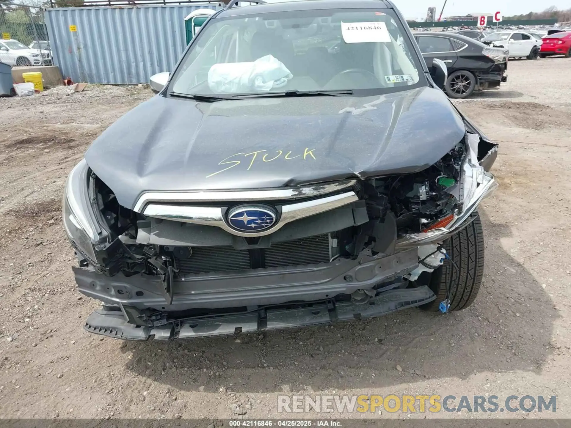 6 Photograph of a damaged car JF2SKAXC7LH516937 SUBARU FORESTER 2020