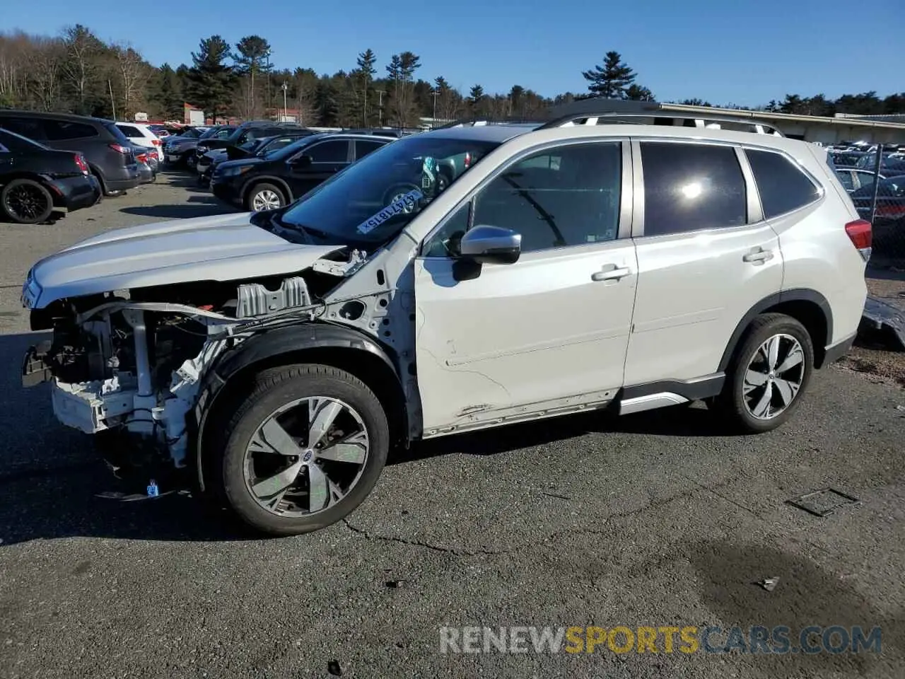 1 Photograph of a damaged car JF2SKAXC7LH585188 SUBARU FORESTER 2020