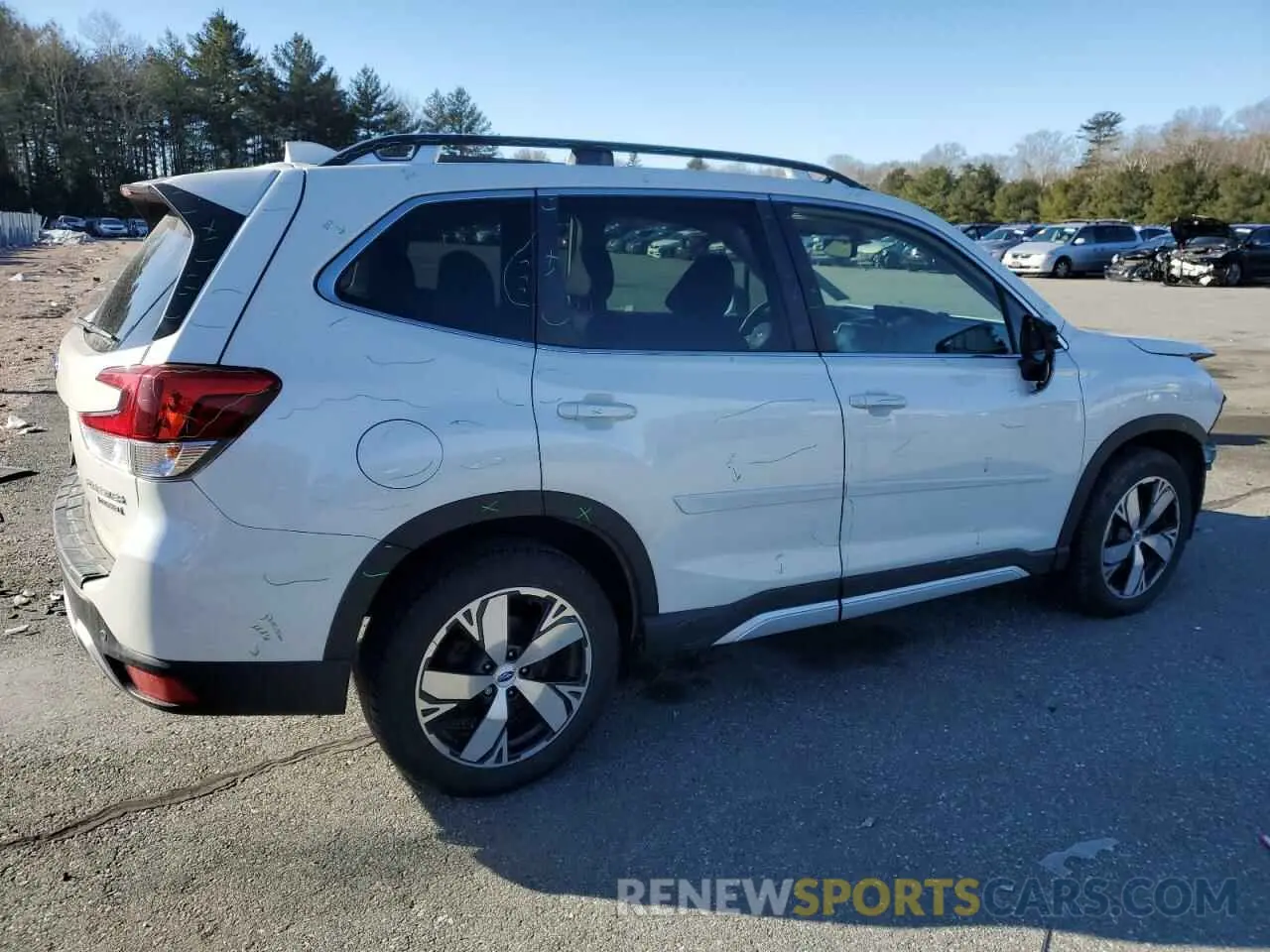 3 Photograph of a damaged car JF2SKAXC7LH585188 SUBARU FORESTER 2020