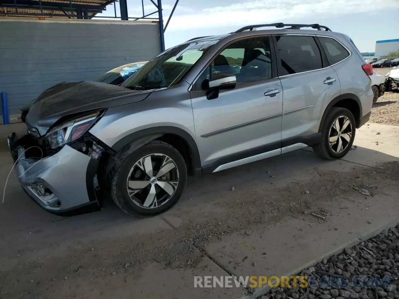 1 Photograph of a damaged car JF2SKAXC8LH411033 SUBARU FORESTER 2020
