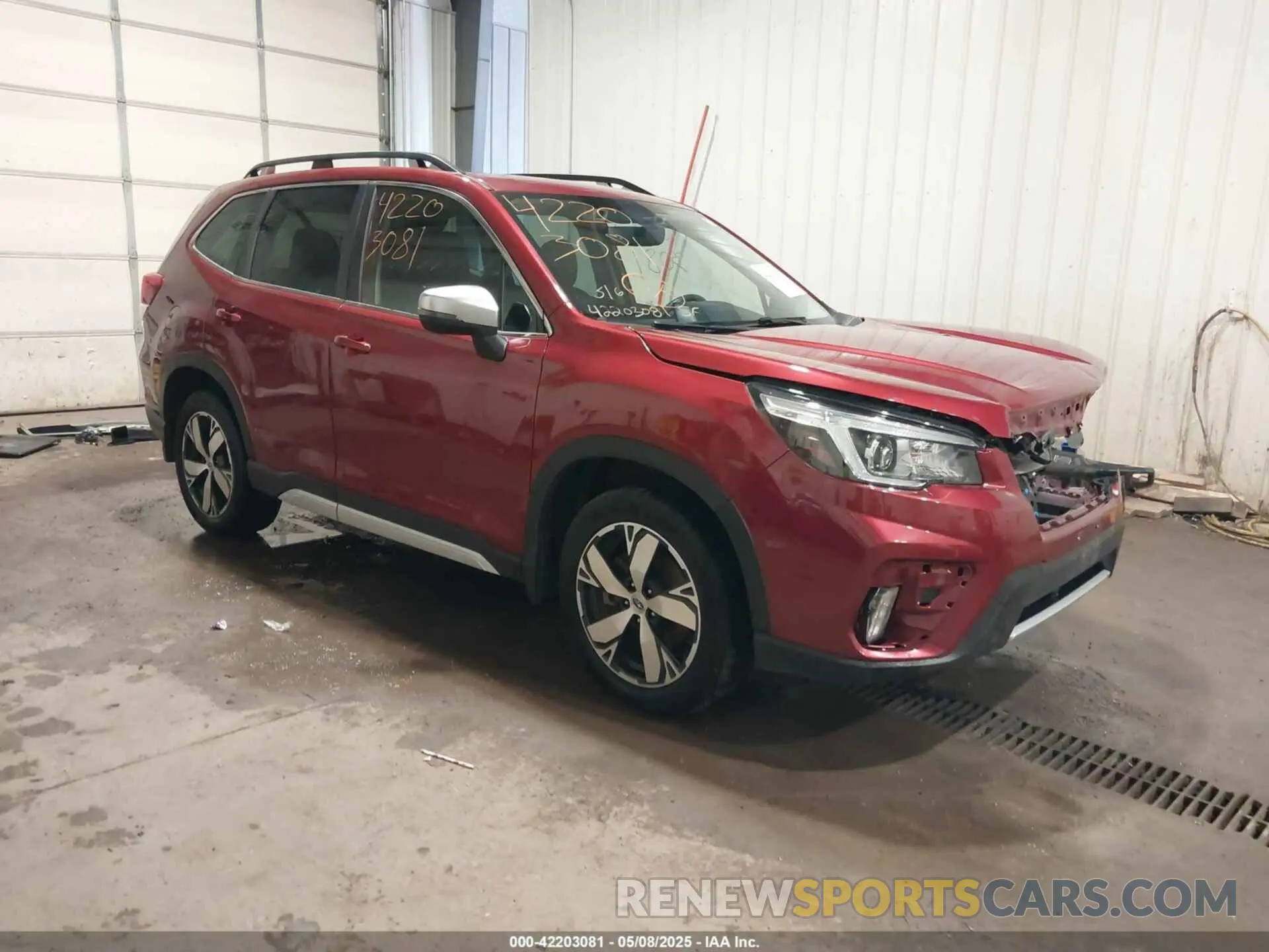1 Photograph of a damaged car JF2SKAXC8LH466310 SUBARU FORESTER 2020