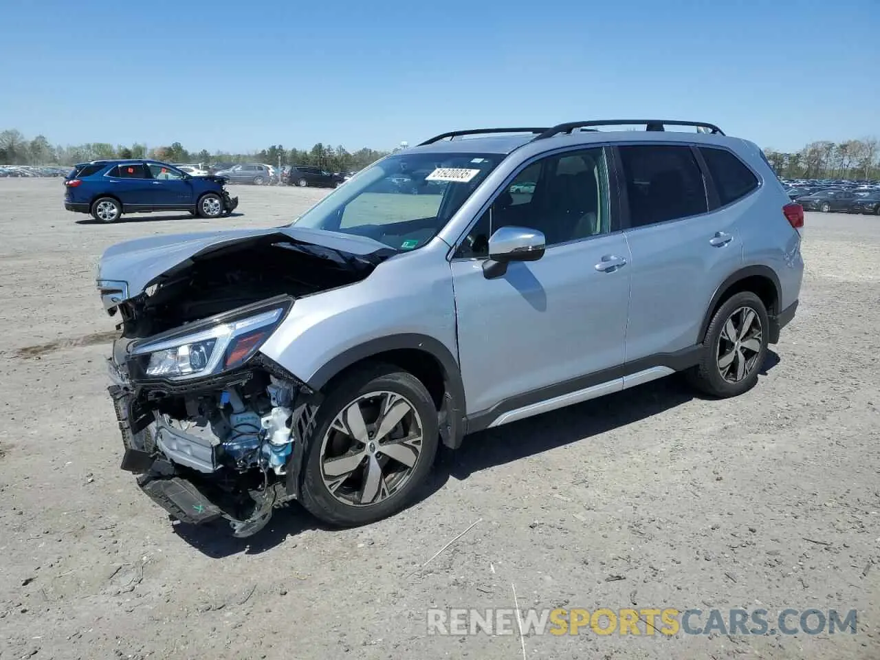 1 Photograph of a damaged car JF2SKAXC8LH490980 SUBARU FORESTER 2020