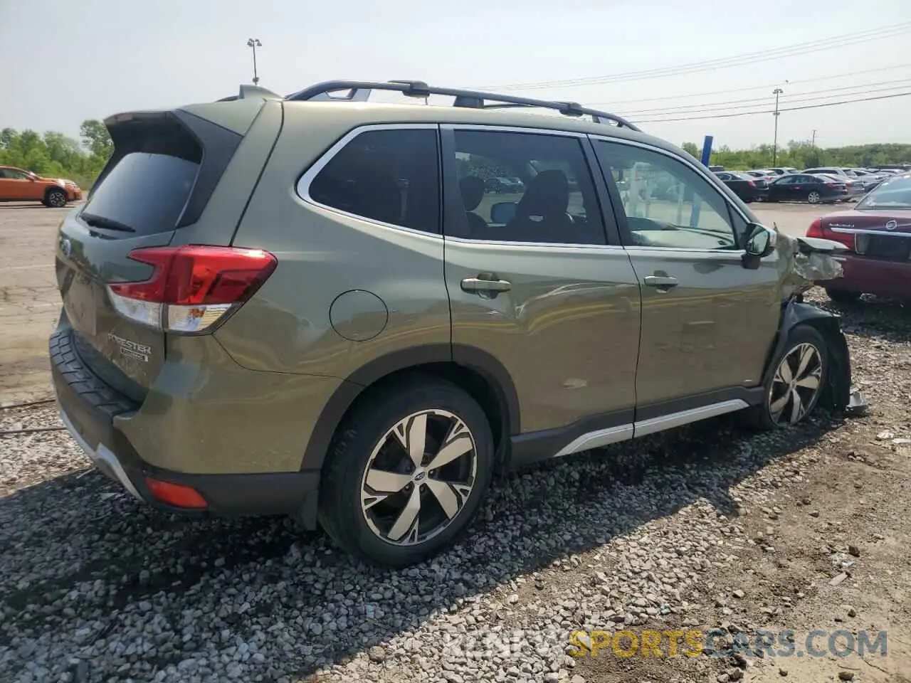 3 Photograph of a damaged car JF2SKAXC8LH581781 SUBARU FORESTER 2020