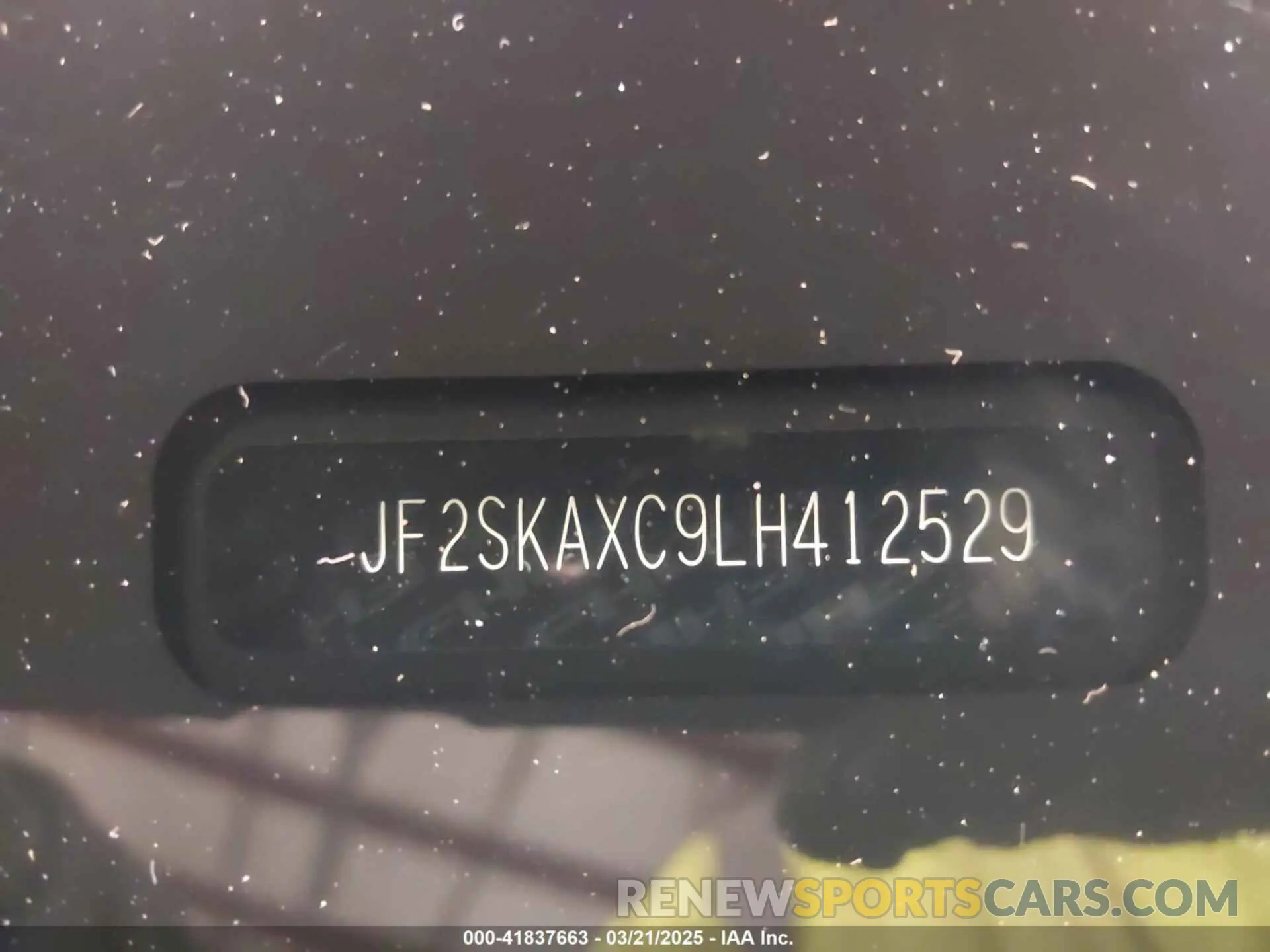18 Photograph of a damaged car JF2SKAXC9LH412529 SUBARU FORESTER 2020