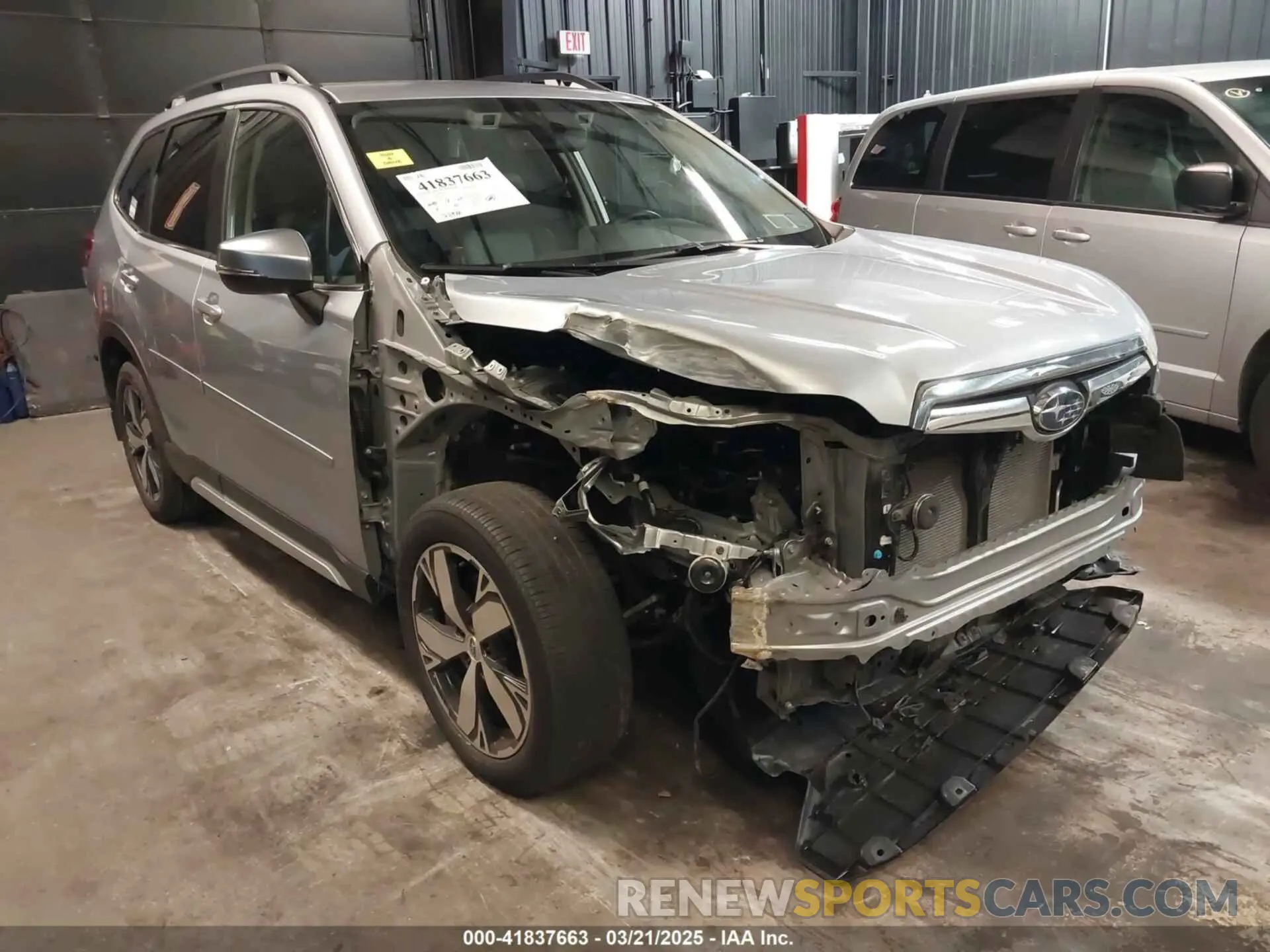 6 Photograph of a damaged car JF2SKAXC9LH412529 SUBARU FORESTER 2020
