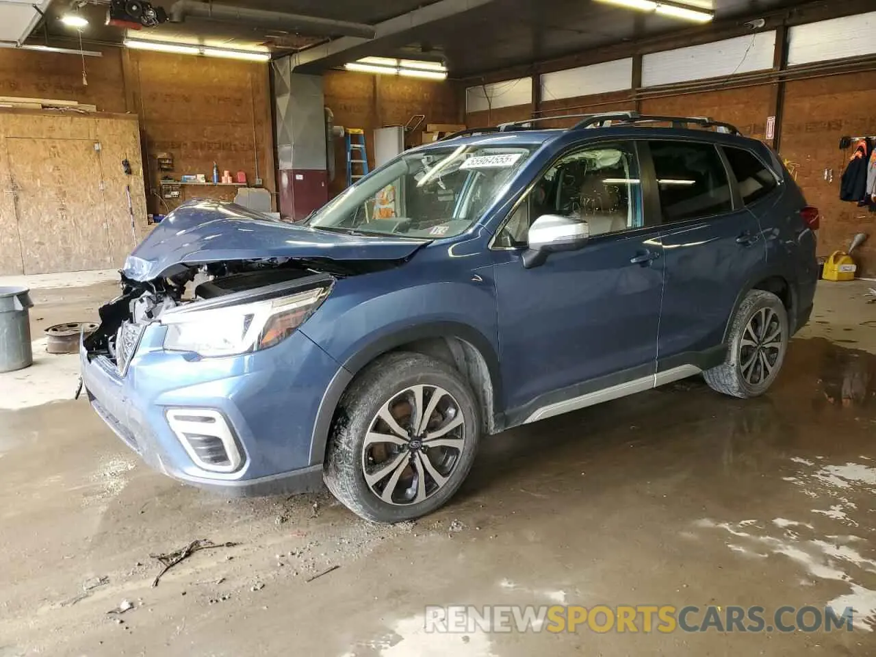 1 Photograph of a damaged car JF2SKAXC9LH457549 SUBARU FORESTER 2020