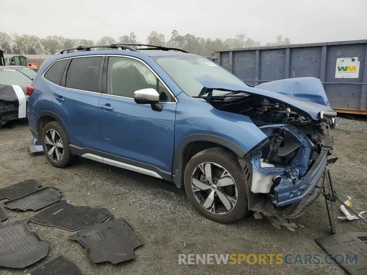4 Photograph of a damaged car JF2SKAXCXLH580941 SUBARU FORESTER 2020